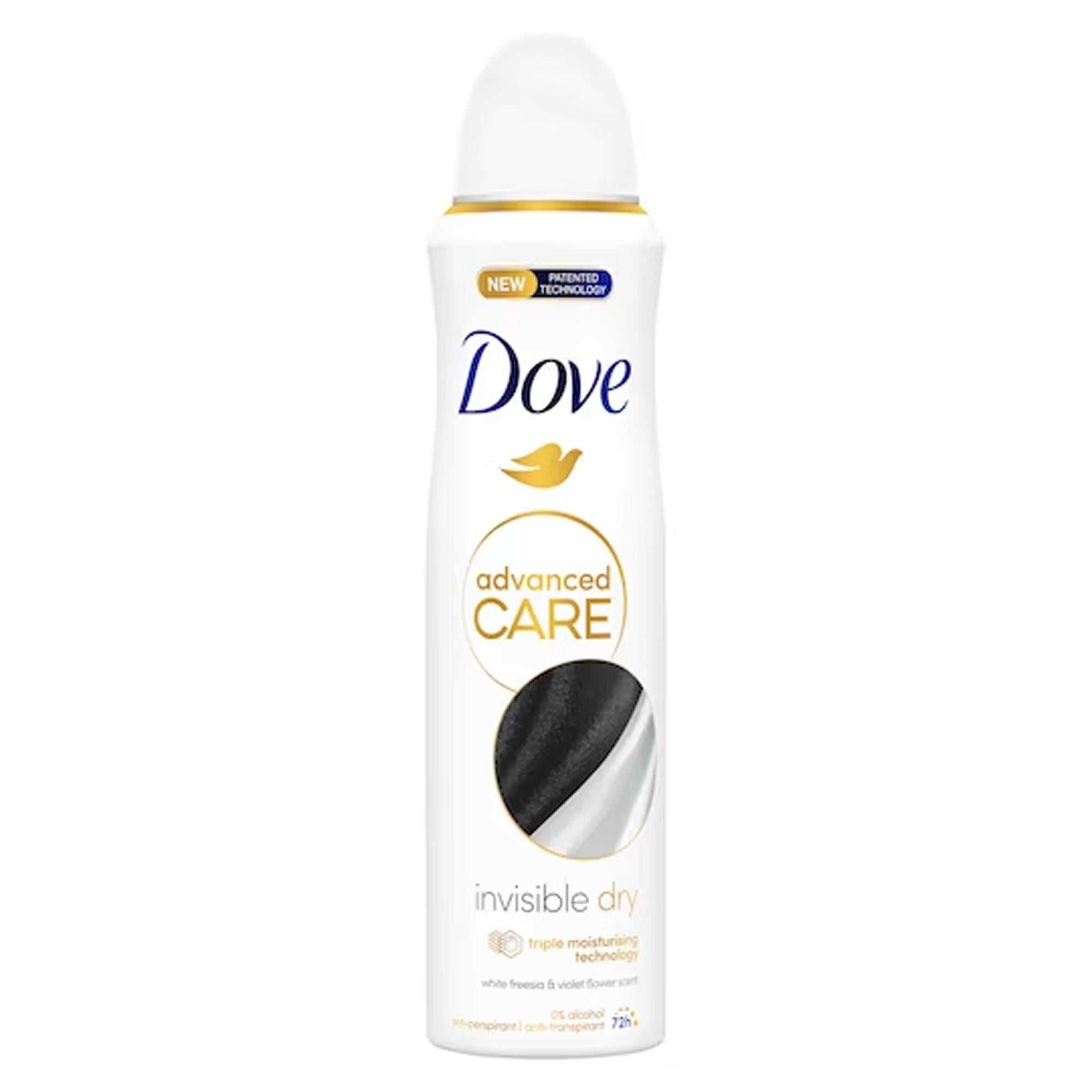 Dove Deodorante Spray Advanced Invisible Dry - 150ml