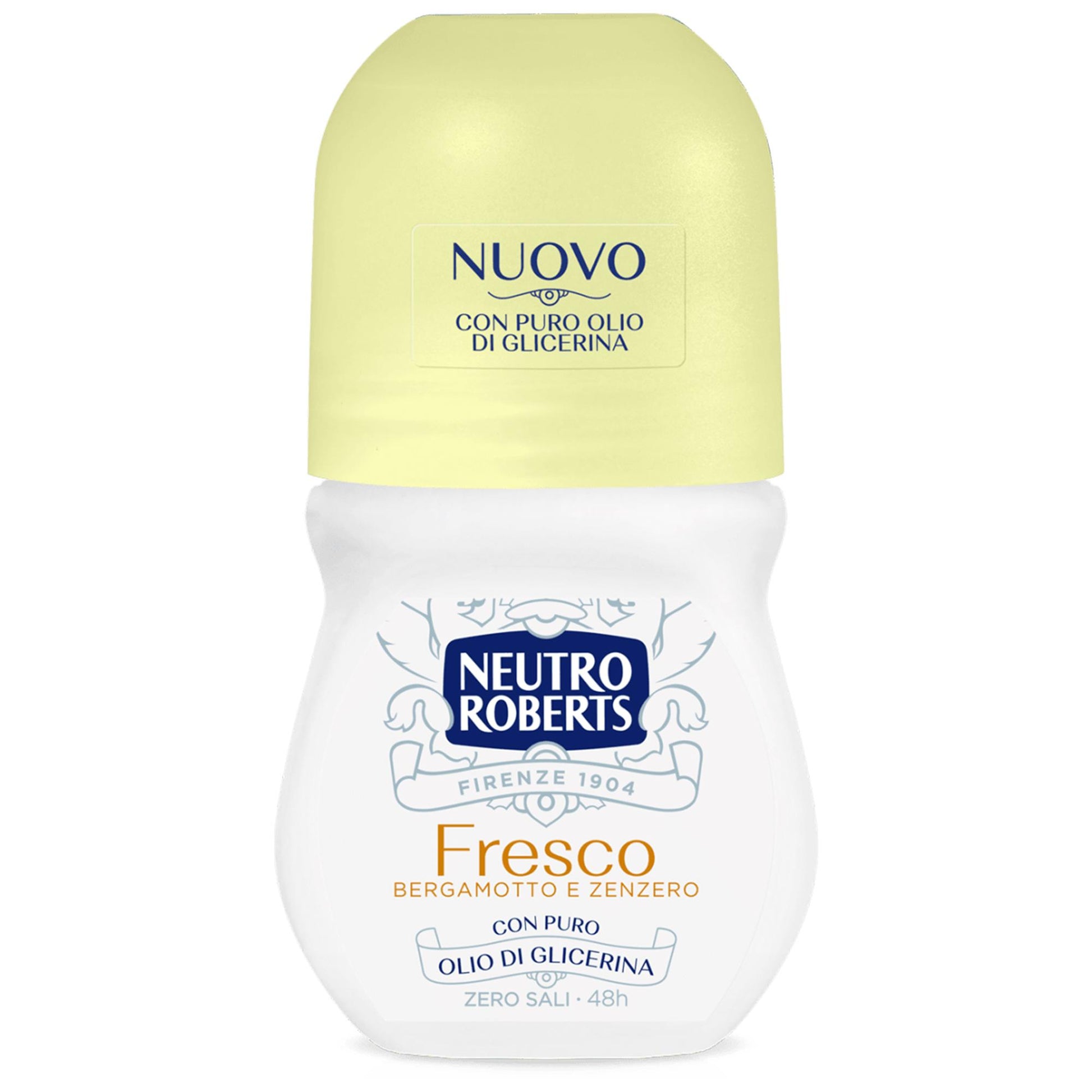 Neutro Roberts Dodorante Roll-On 50ml - Bergamotto e Zenzero