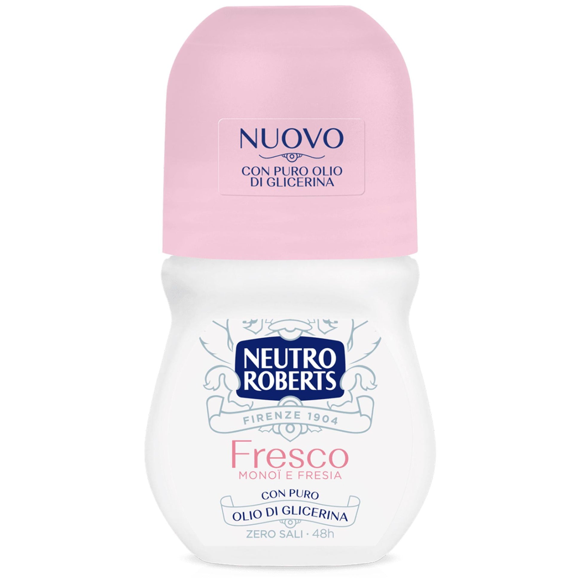 Neutro Roberts Dodorante Roll-On 50ml - Fresco Monoi e Fresia