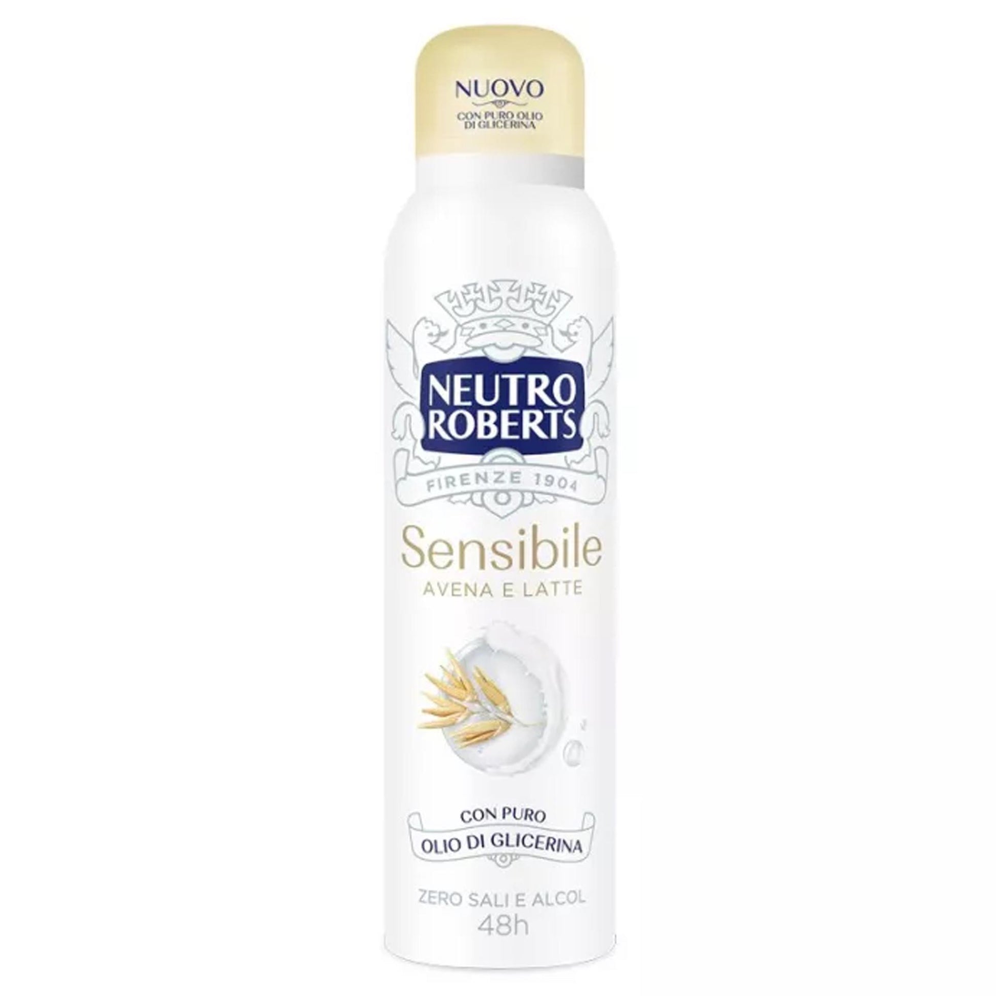Neutro Roberts Deodorante Spray Avena e Latte - 150ml