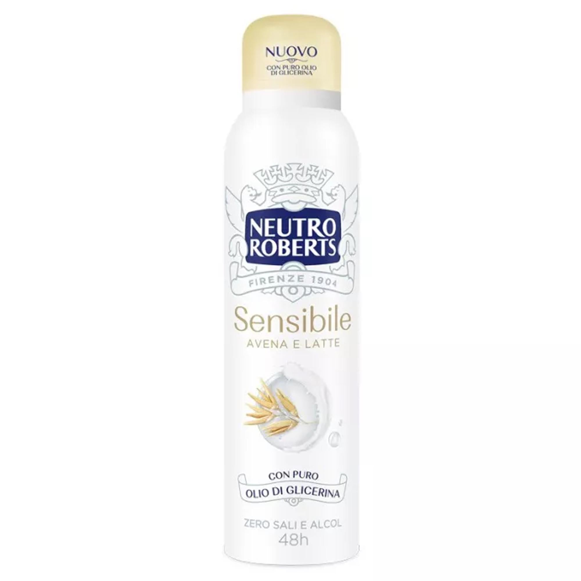 Neutro Roberts Deodorante Spray Avena e Latte - 150ml