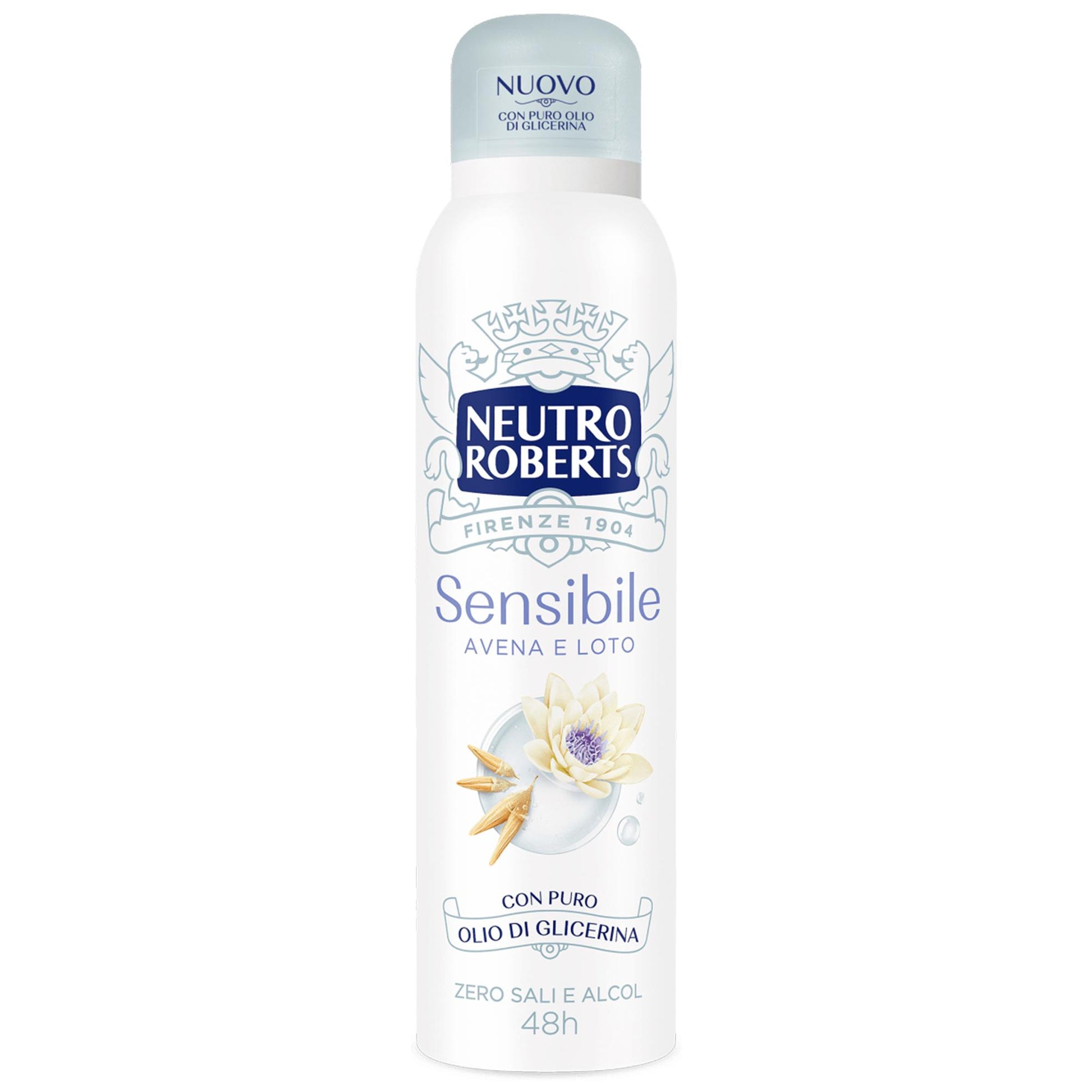 Neutro Roberts Deodorante Spray Avena e Loto - 150ml