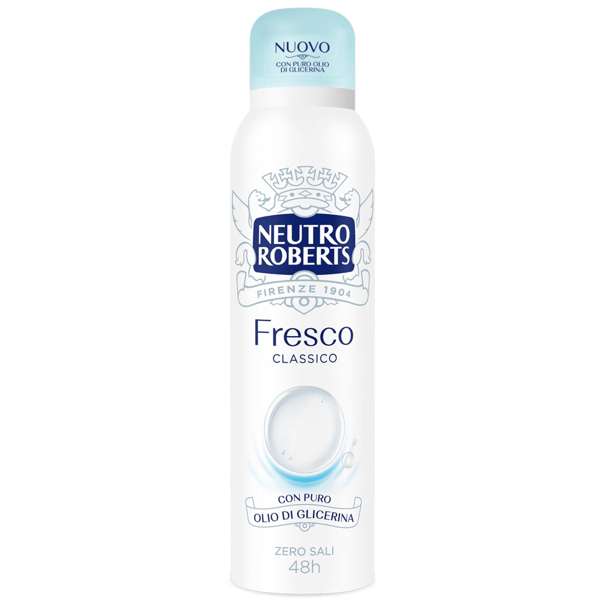Neutro Roberts Deodorante Spray Fresco Classico - 150ml