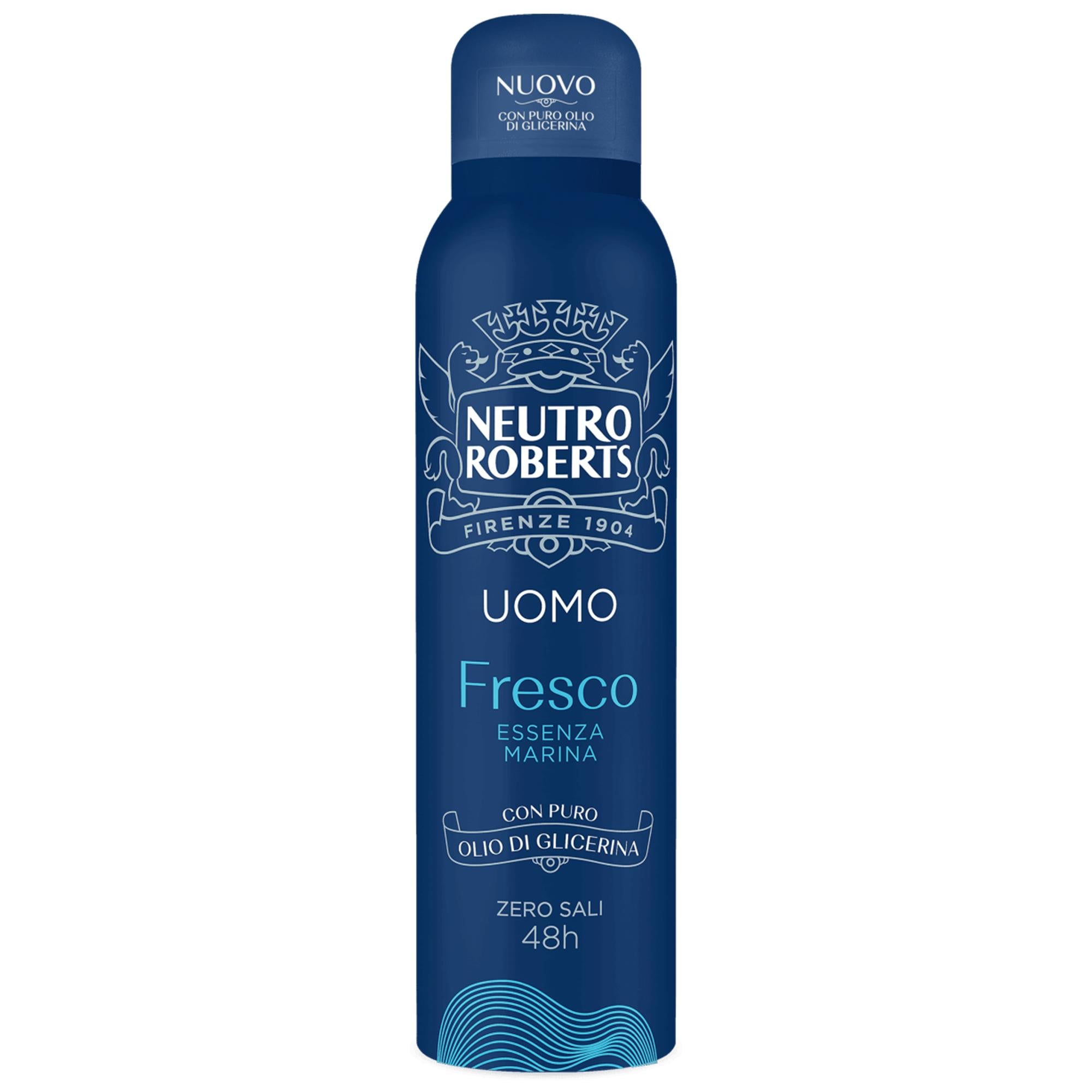 Neutro Roberts Deodorante Men Spray Essenza Marina - 150ml