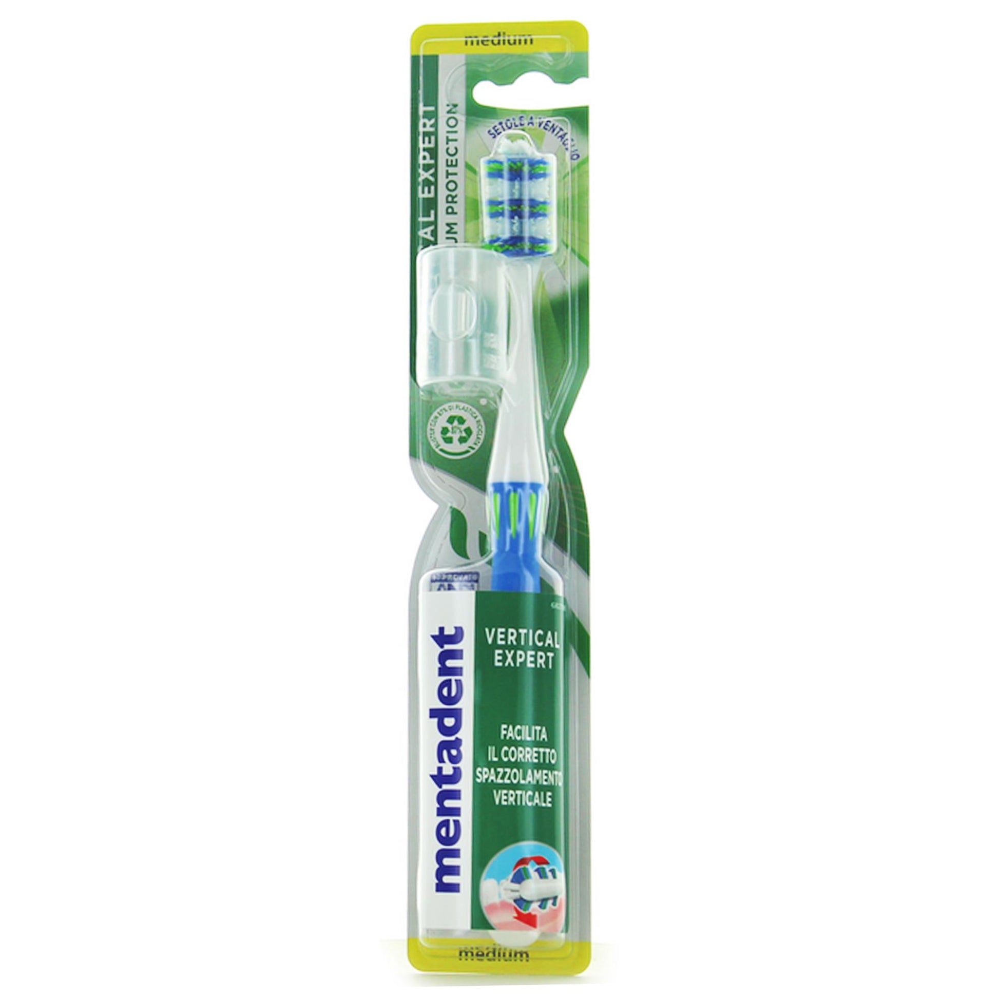 Mentadent Spazzolino Vertical Expert - Medium