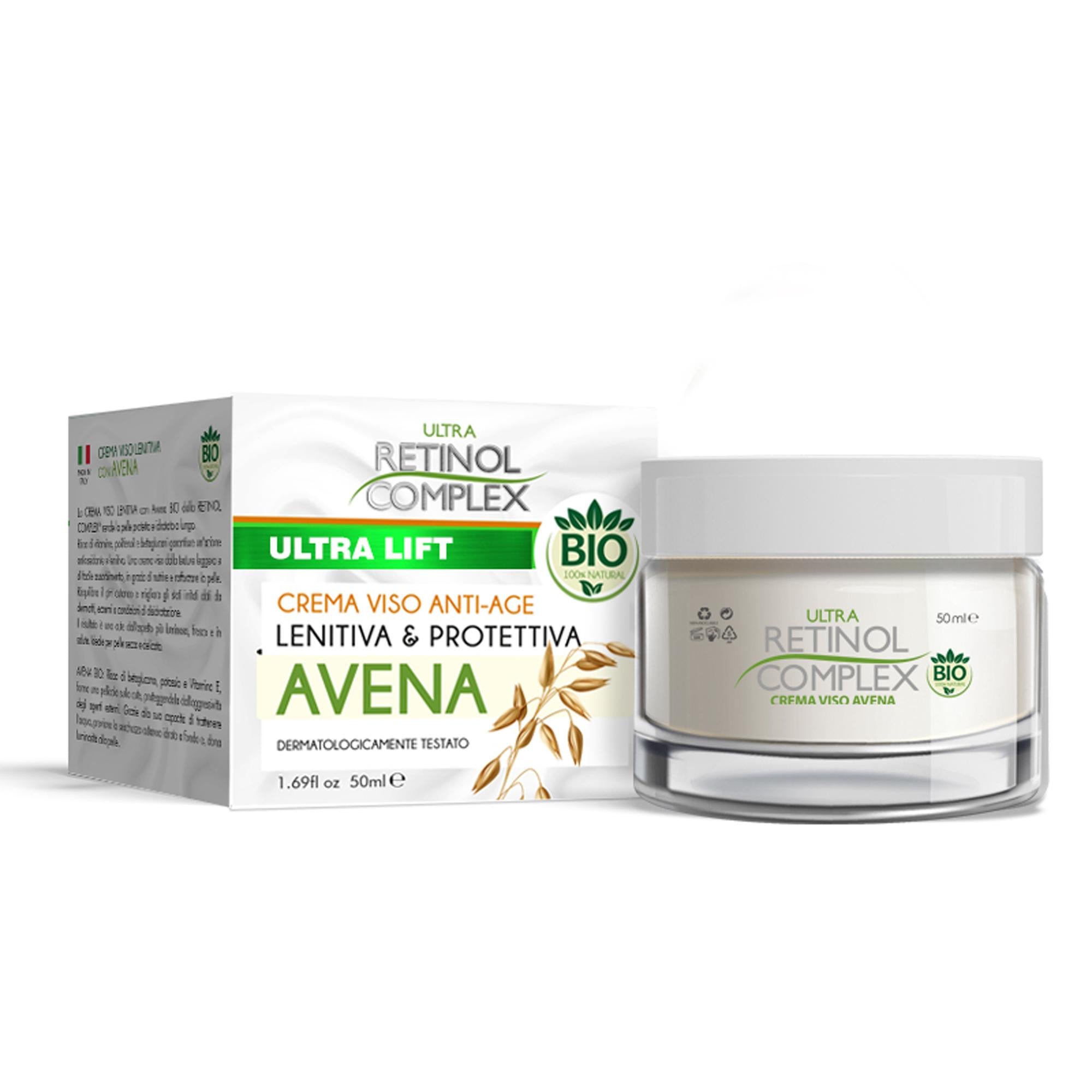 Ultra Retinol Complex Crema Viso Avena - 50ml