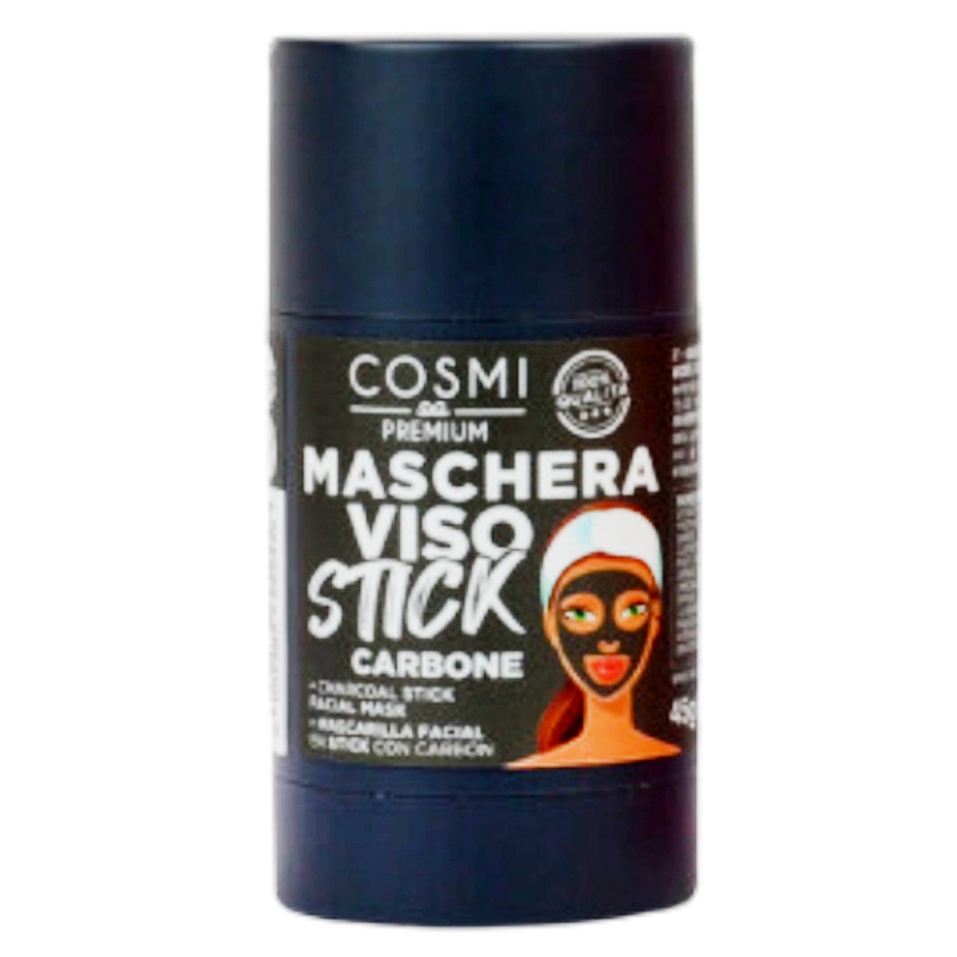 Cosmi Maschera Viso in Stick - Carbone