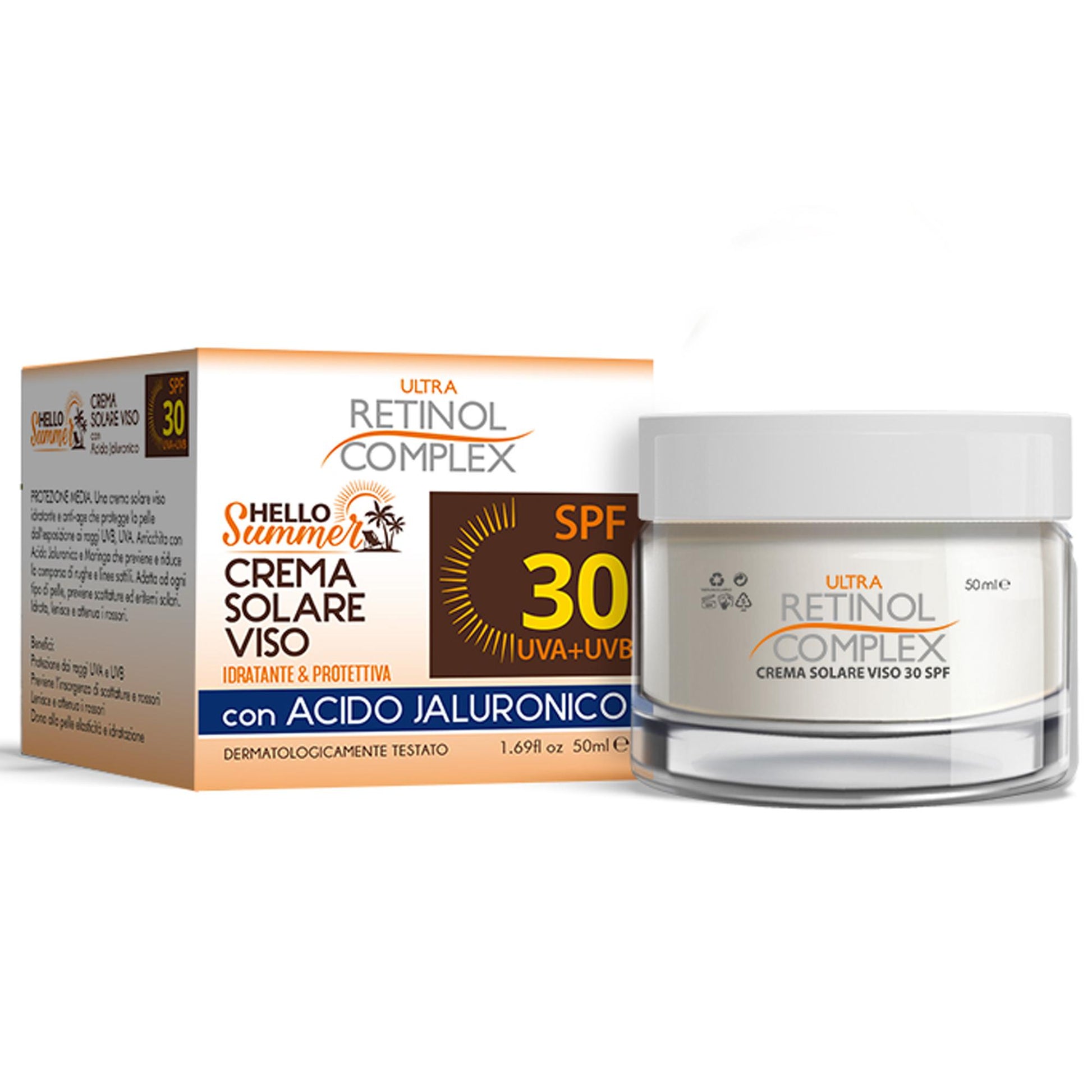 Retinol Complex Crema Solare Viso 30SPF - 50ml