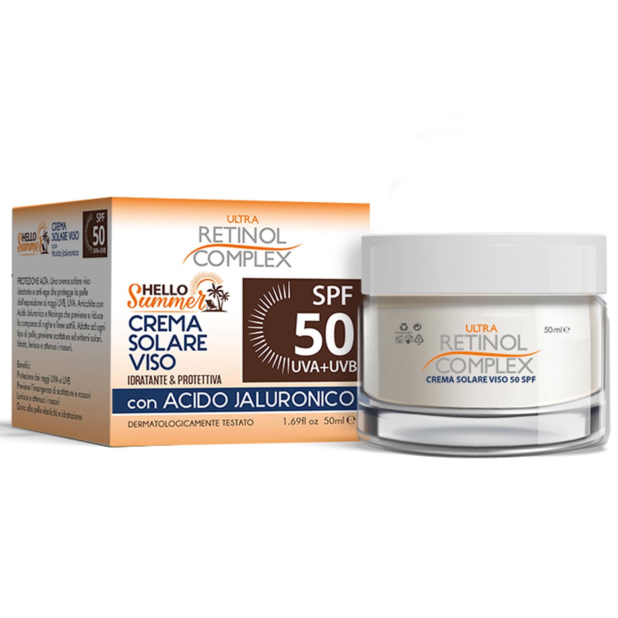 Retinol Complex Crema Solare Viso 50SPF - 50ml