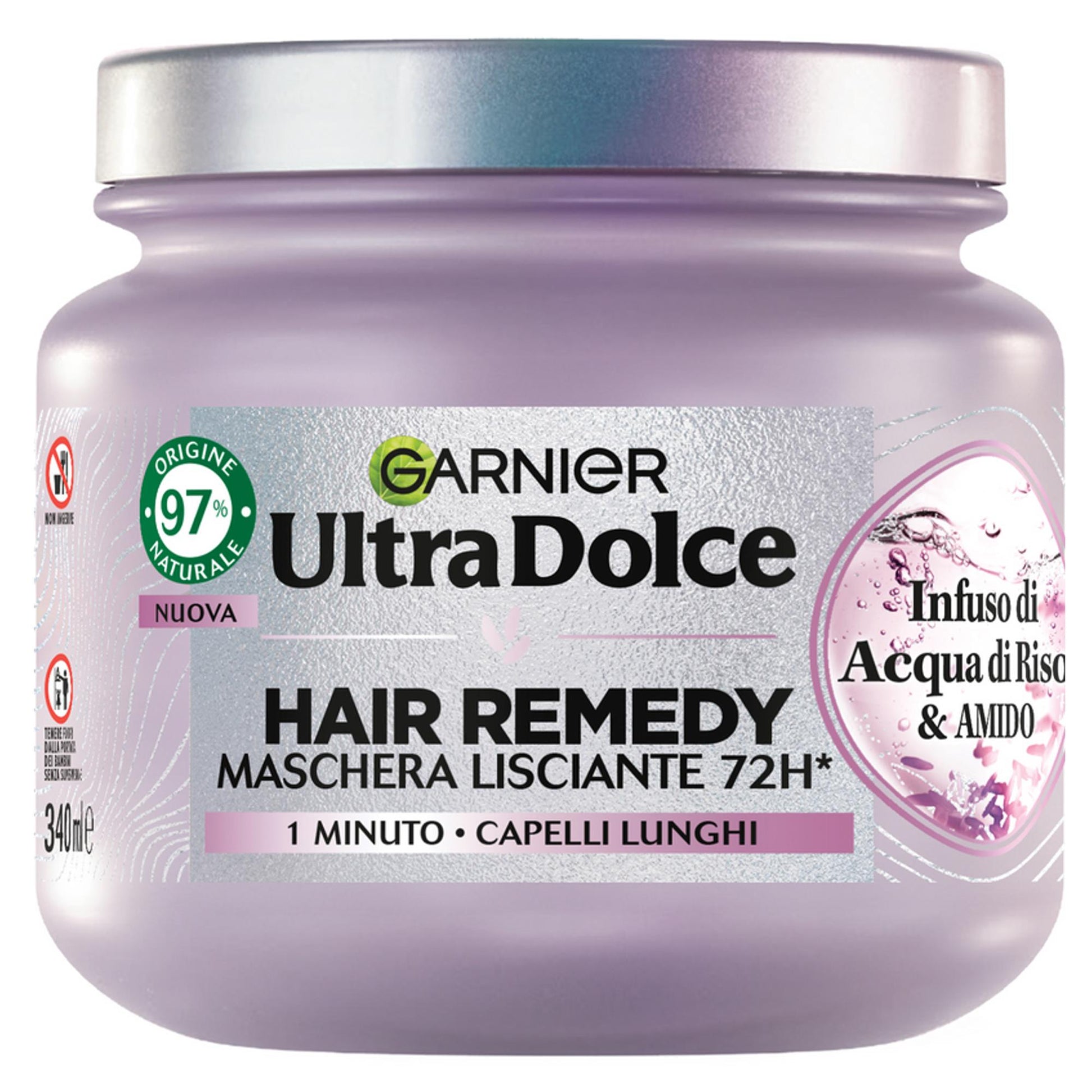 Garnier Ultra Dolce Maschera Hair Remedy Infuso Acqua di Riso - 340ml
