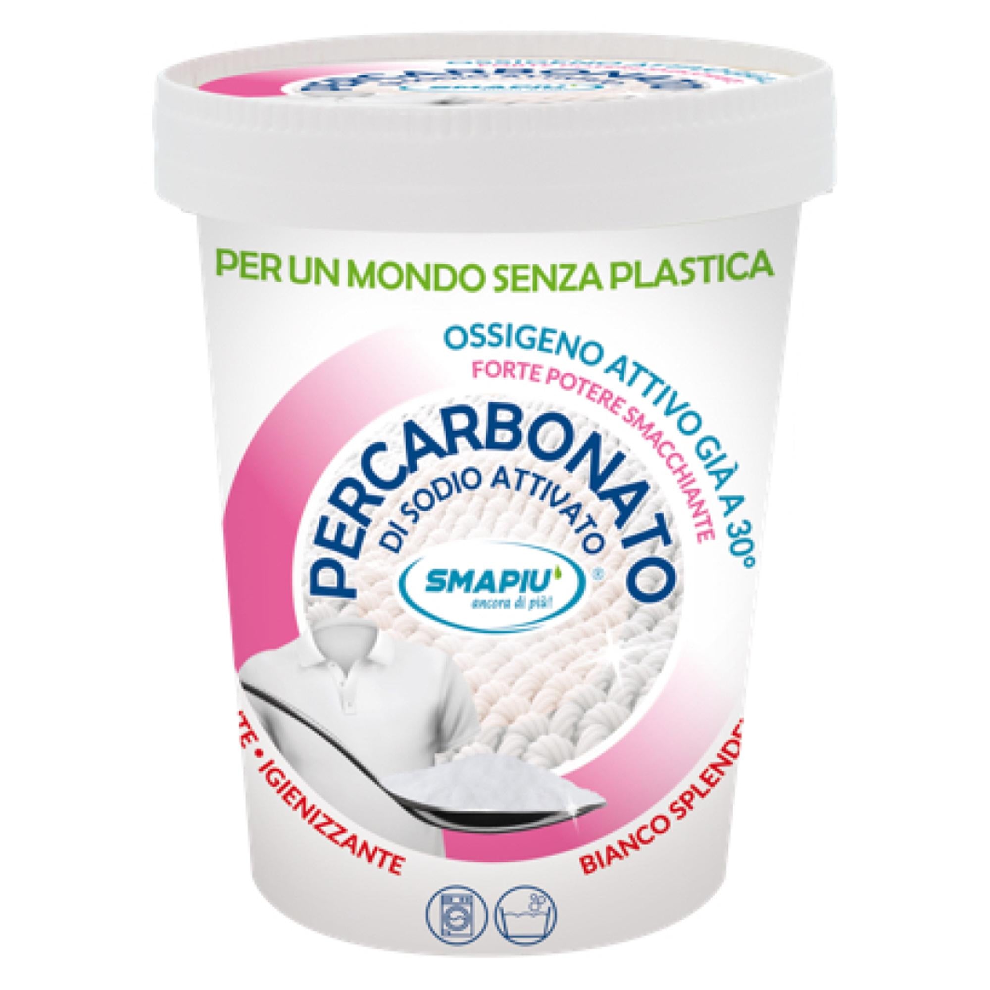 Smapiu Percarbonato di Sodio Attivo Capi Bianchi - 500gr