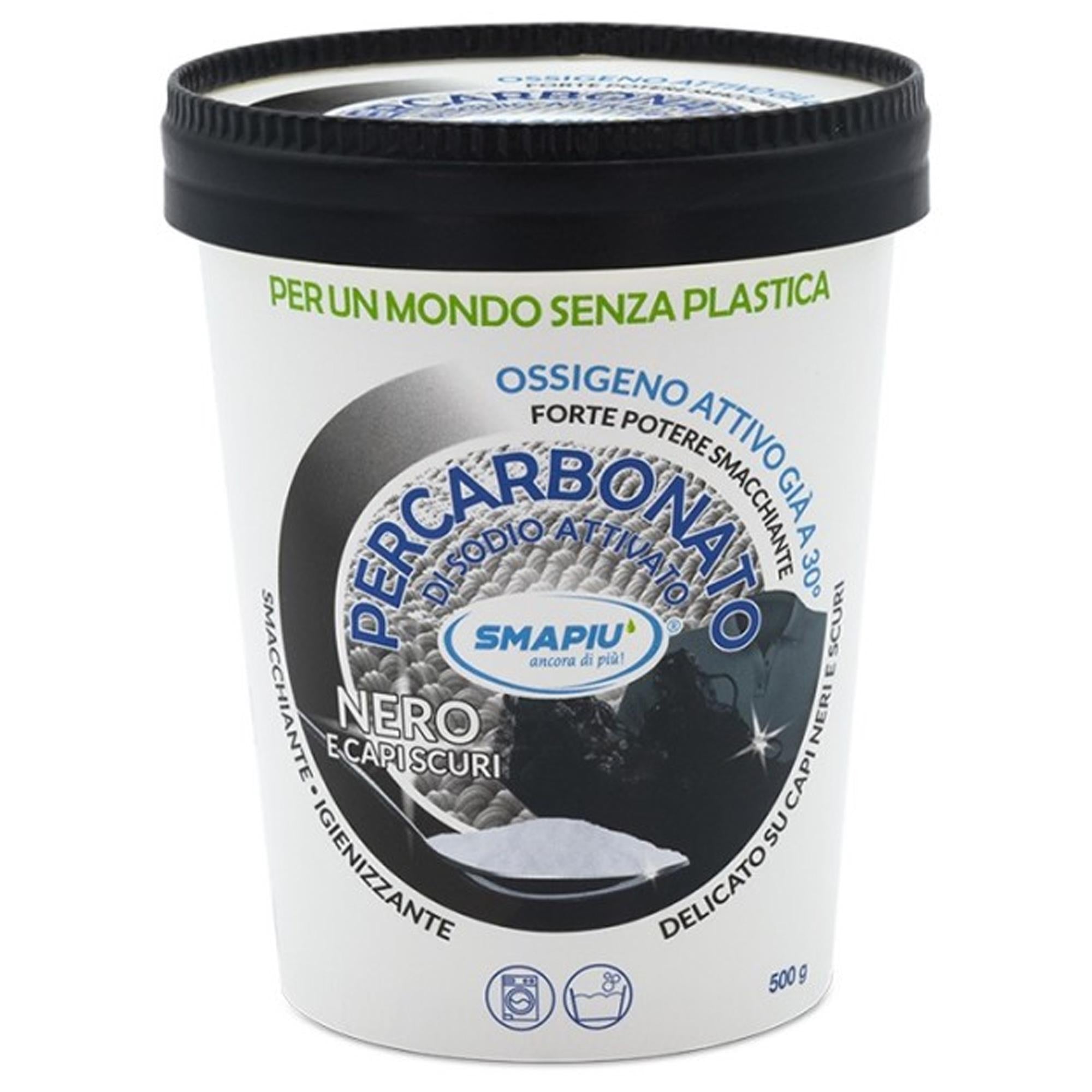 Smapiu Percarbonato di Sodio Attivo Capi Scuri - 500gr
