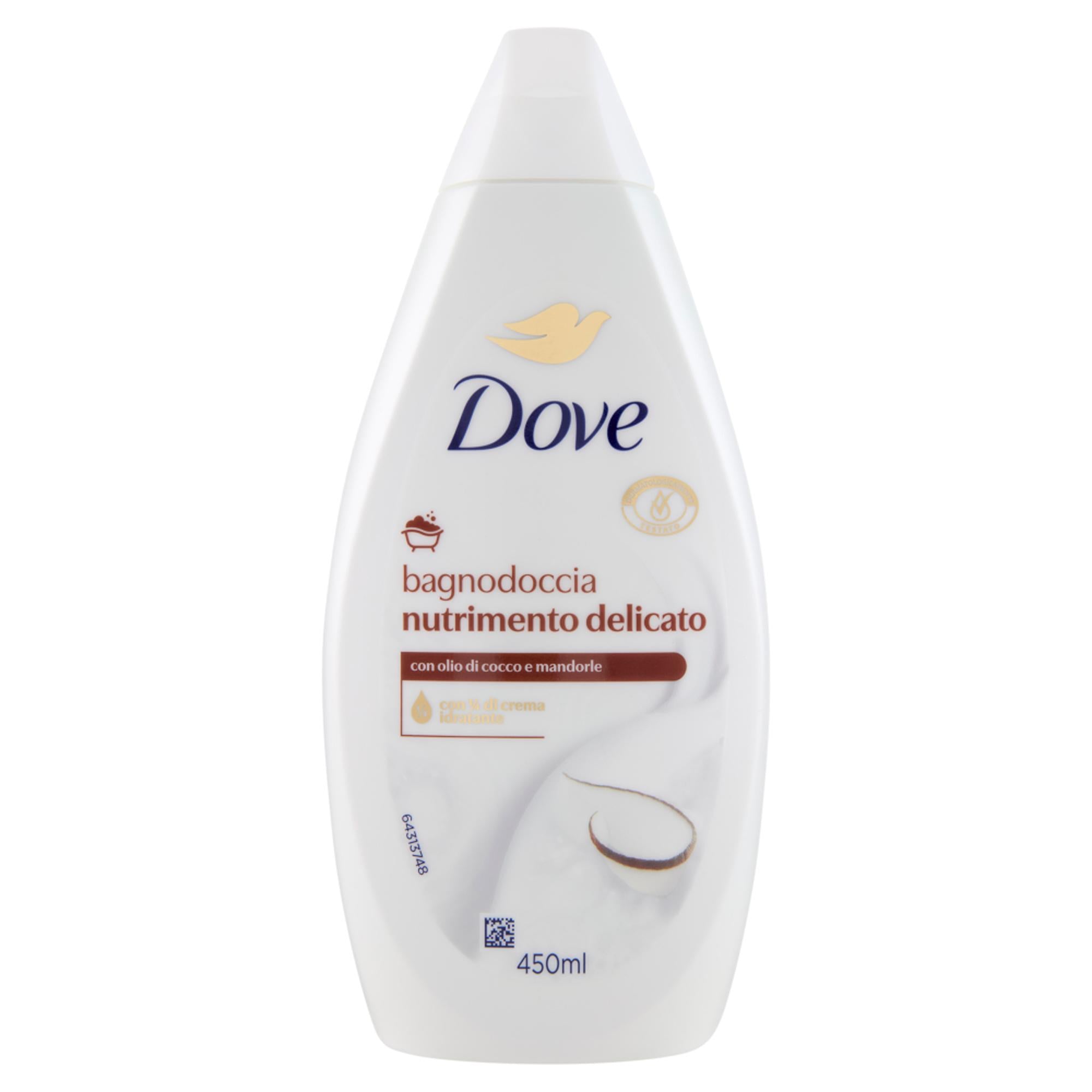 Dove Bagnodoccia Corpo 450ml - Nutrimento Delicato