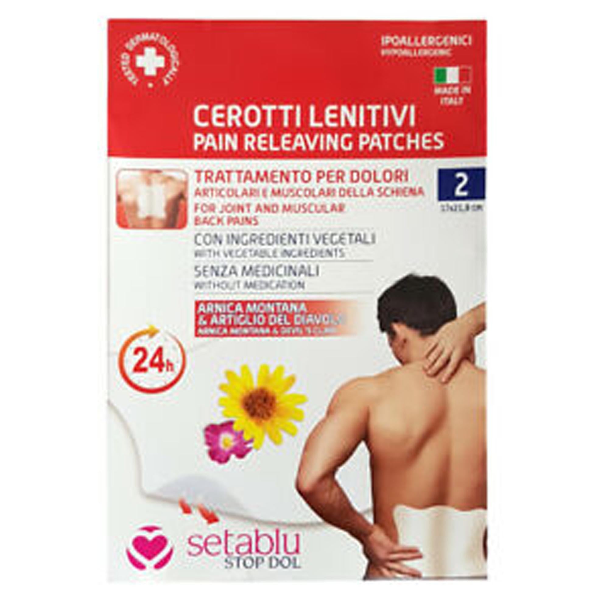 Setablu Cerotti Lenitivi per Dolori - 2pz
