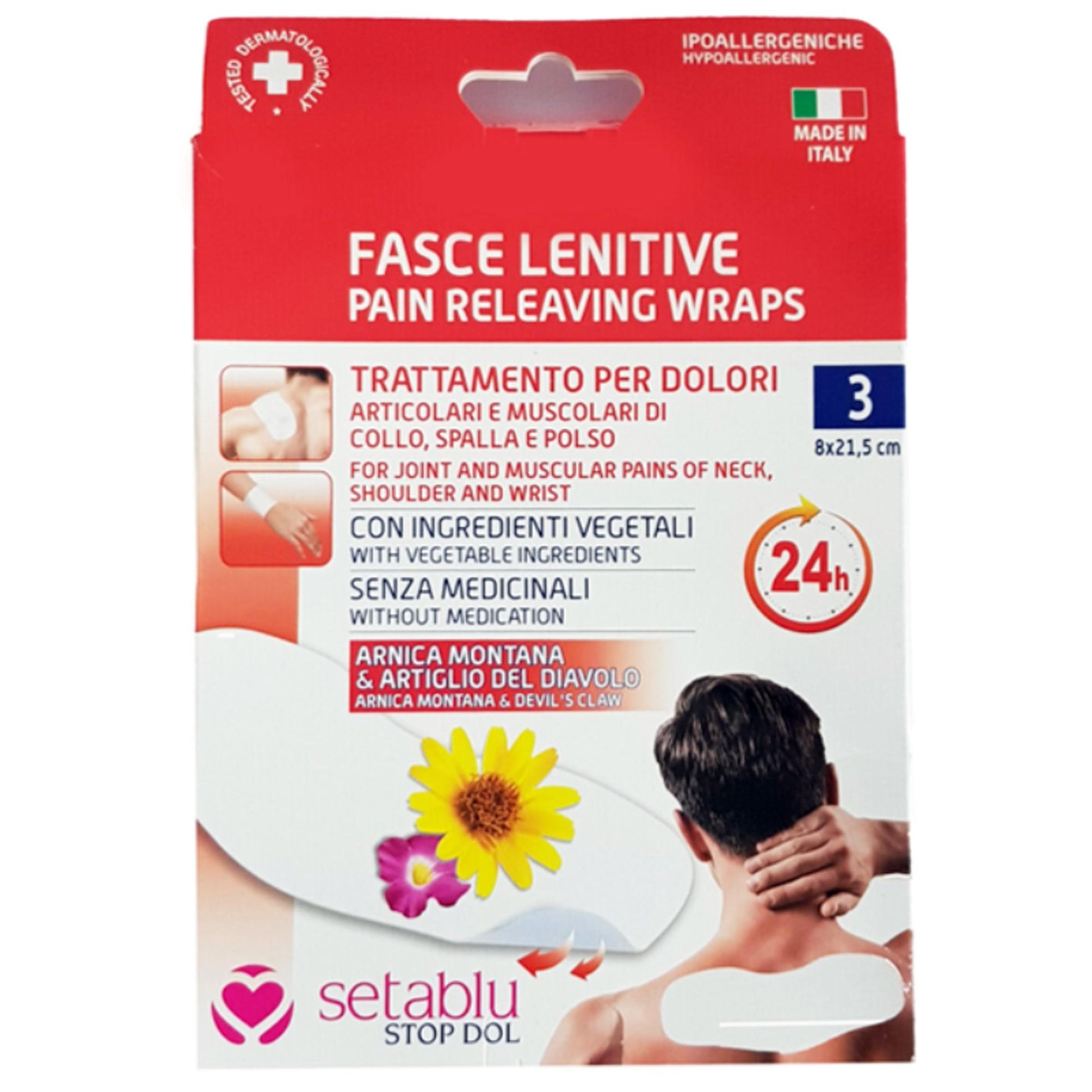 Setablu Fasce Lenitive per Dolori - 3pz