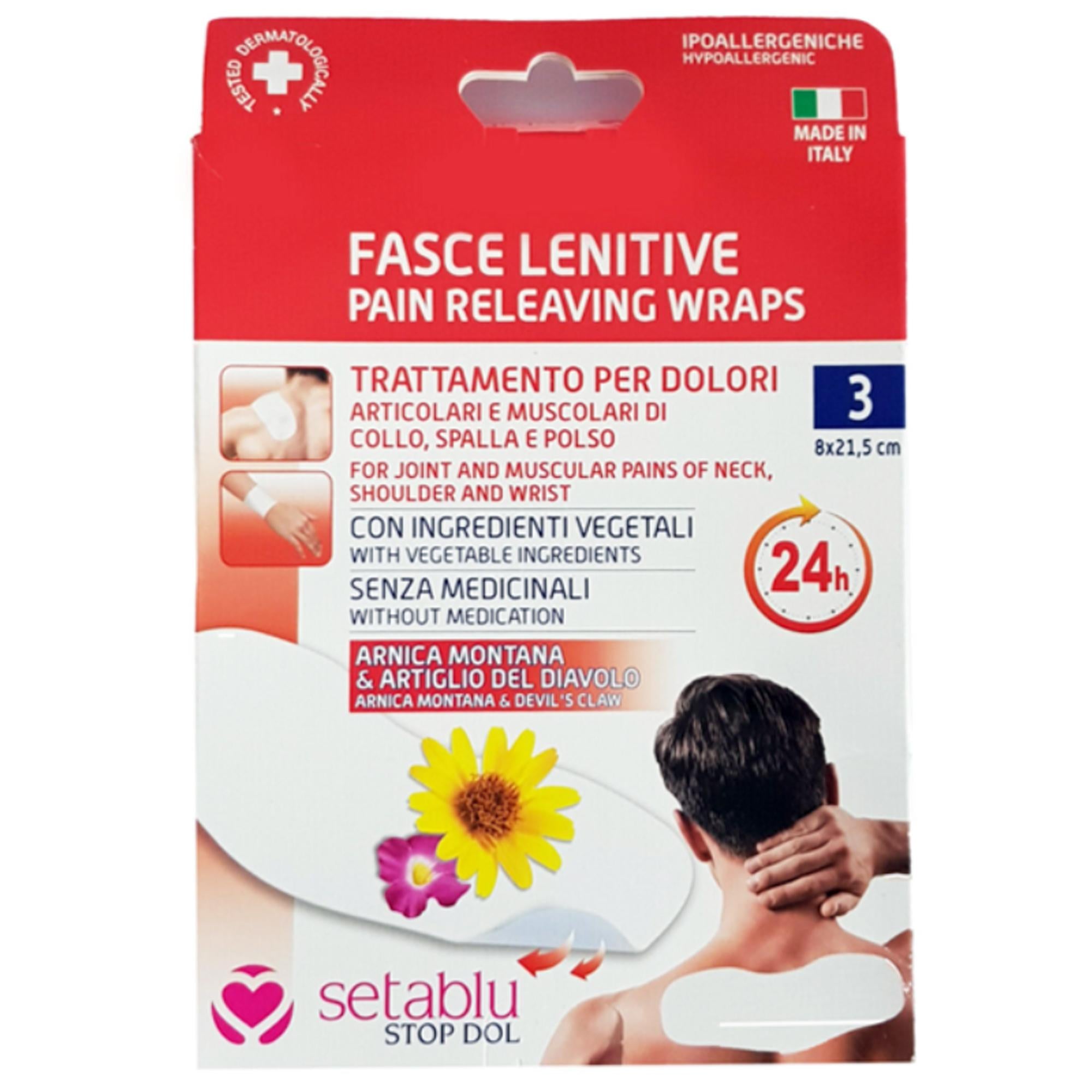 Setablu Fasce Lenitive per Dolori - 3pz