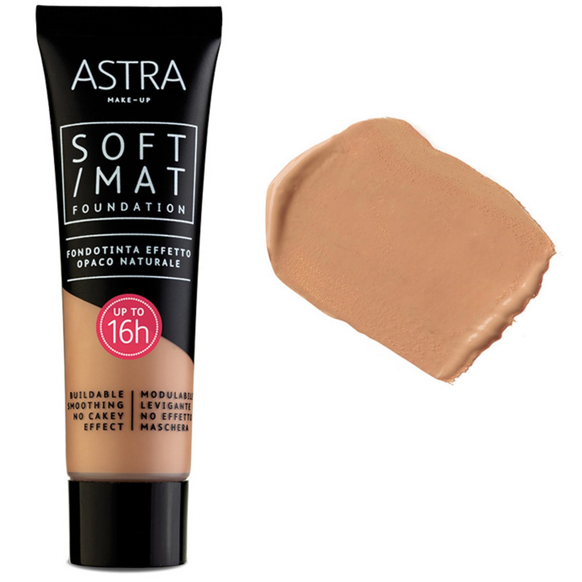 Astra Makeup Soft Mat Fondotinta Opaco 30ml - 06