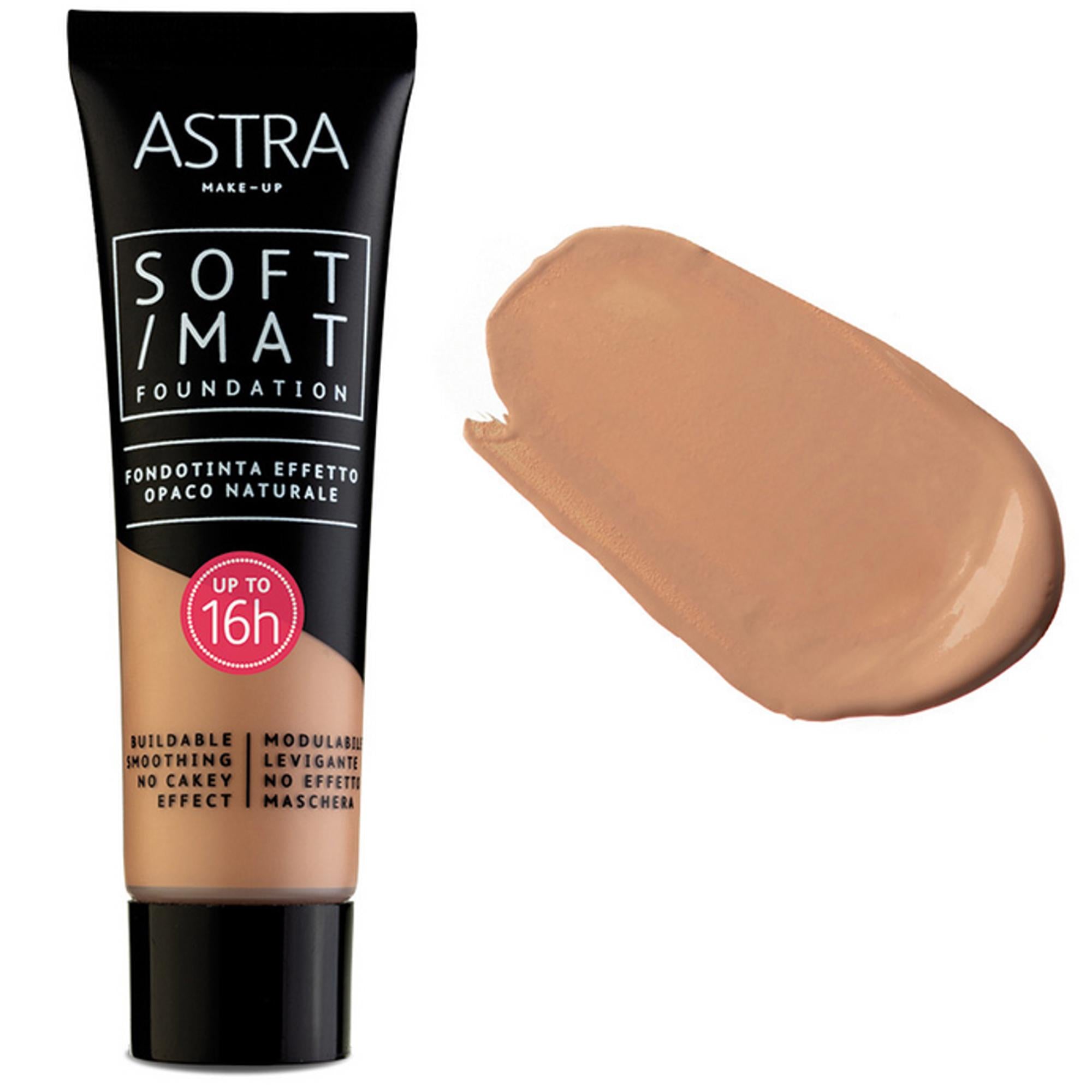 Astra Makeup Soft Mat Fondotinta Opaco 30ml - 07