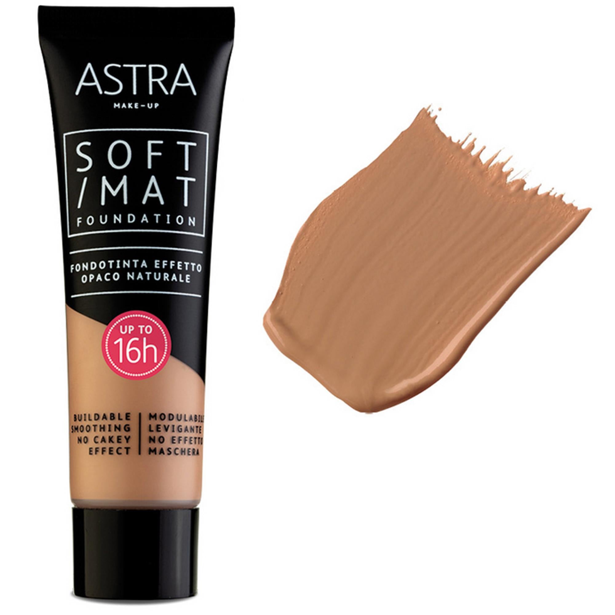 Astra Makeup Soft Mat Fondotinta Opaco 30ml - 08