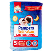 Pampers Sole e Luna Pannolini Mutandino Junior - 14pz