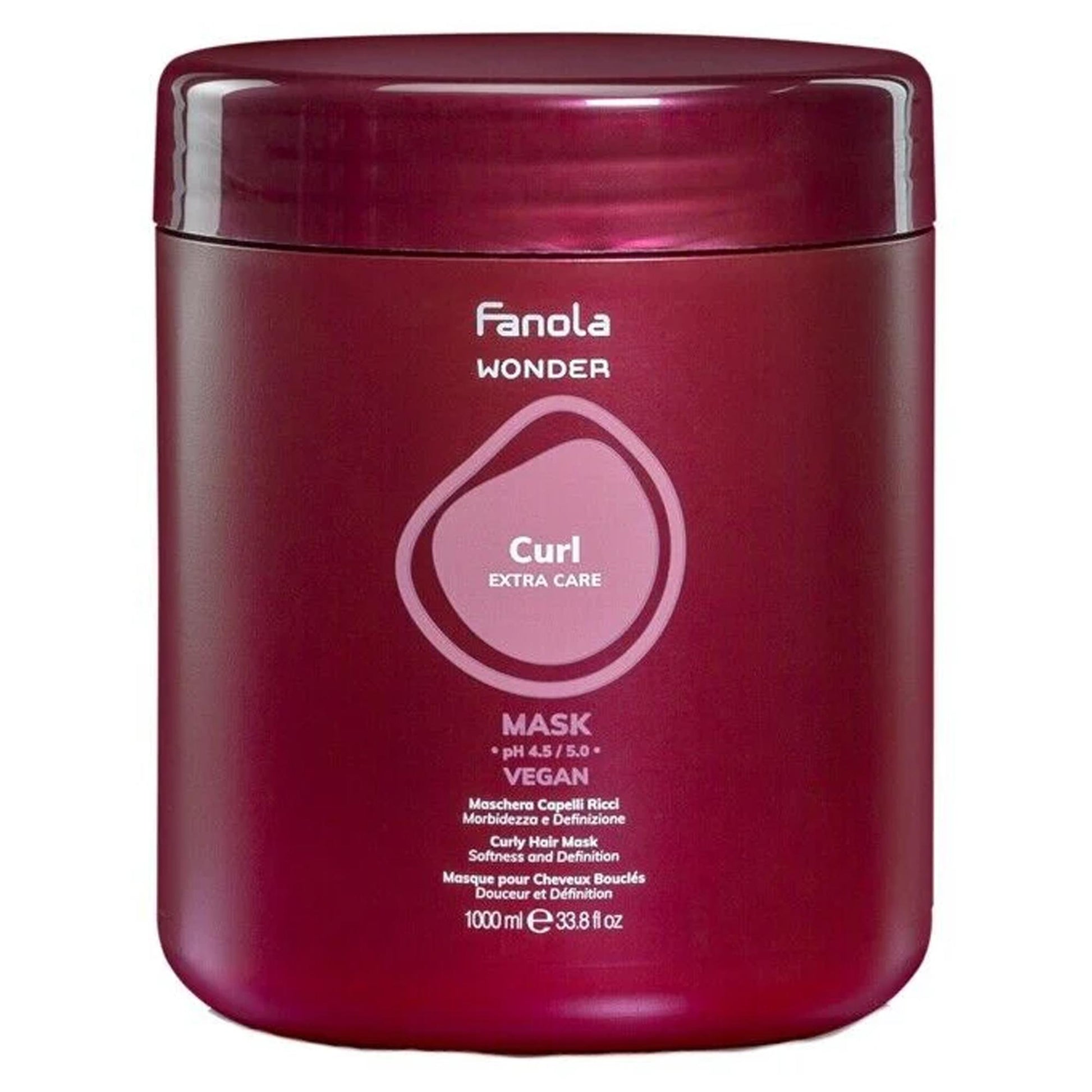 Fanola Wonder Curl Extra Care Maschera Capelli Ricci - 1000ml