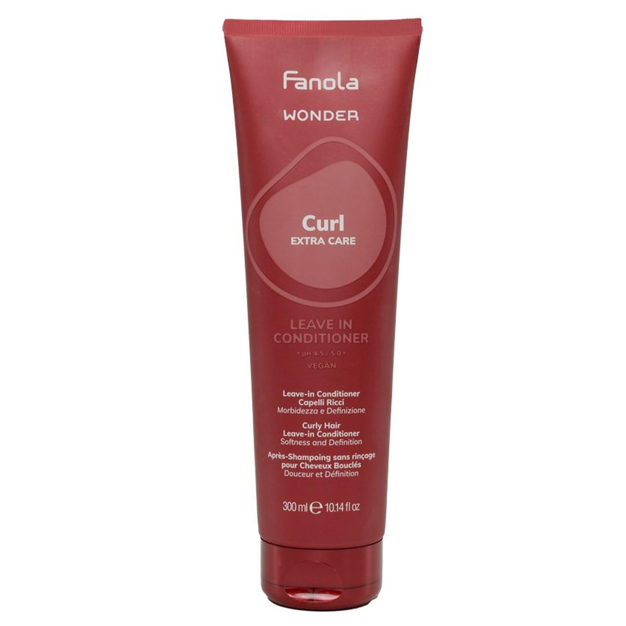Fanola Wonder Curl Extra Care Leave In Conditioner Capelli Ricci - 300ml