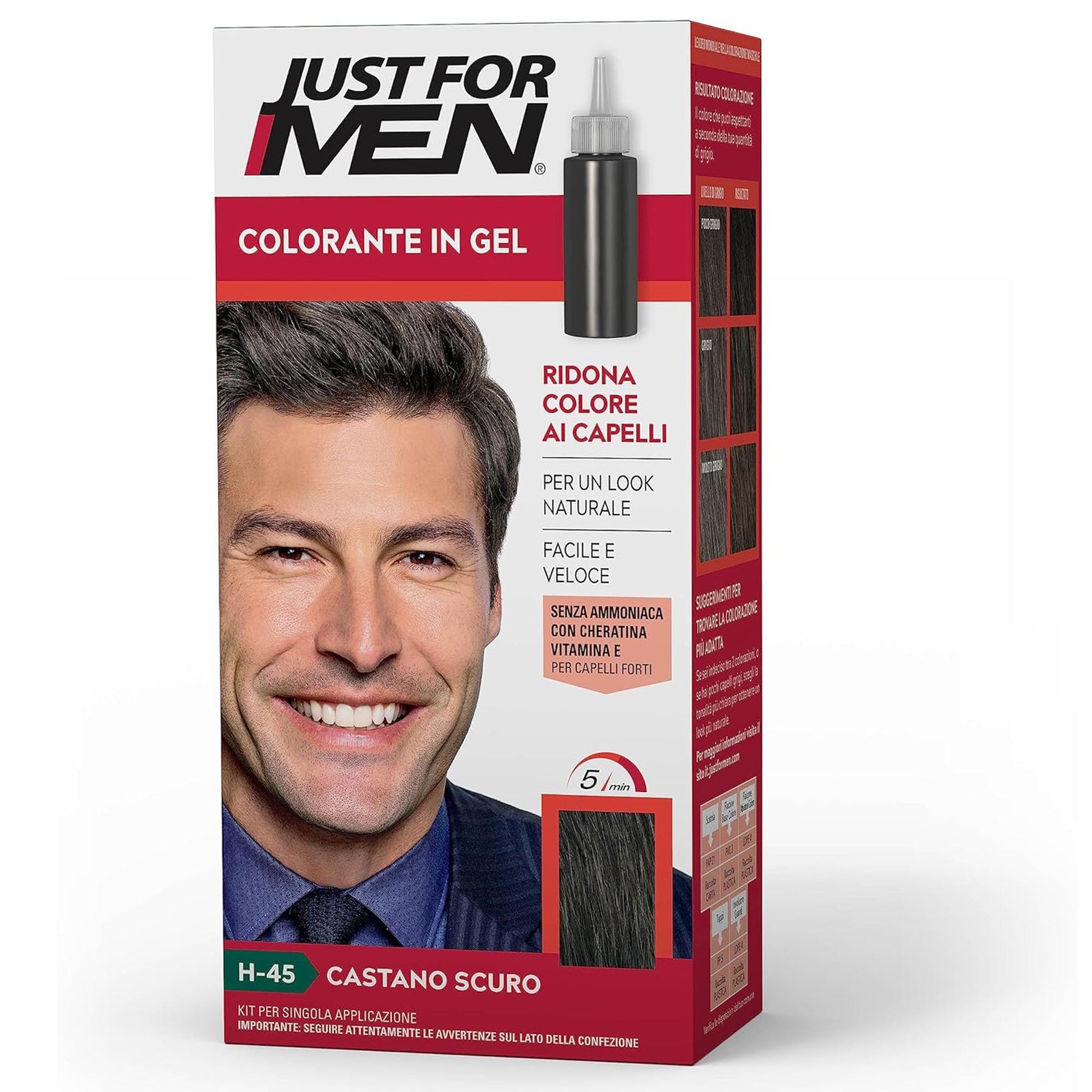 Just For Men Kit Colorante in Gel per Uomo - H45