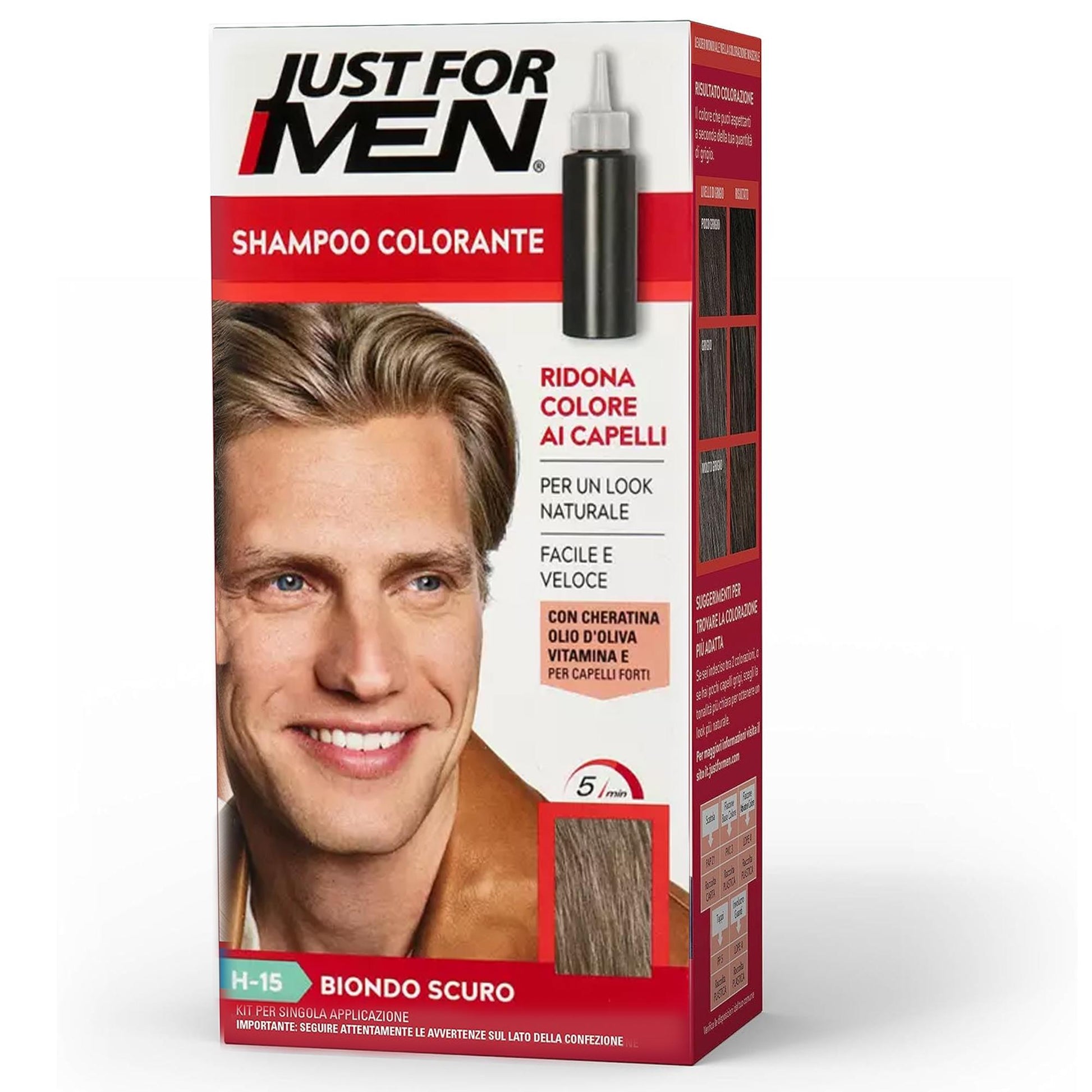 Just For Men Kit Colorante in Gel per Uomo - H15