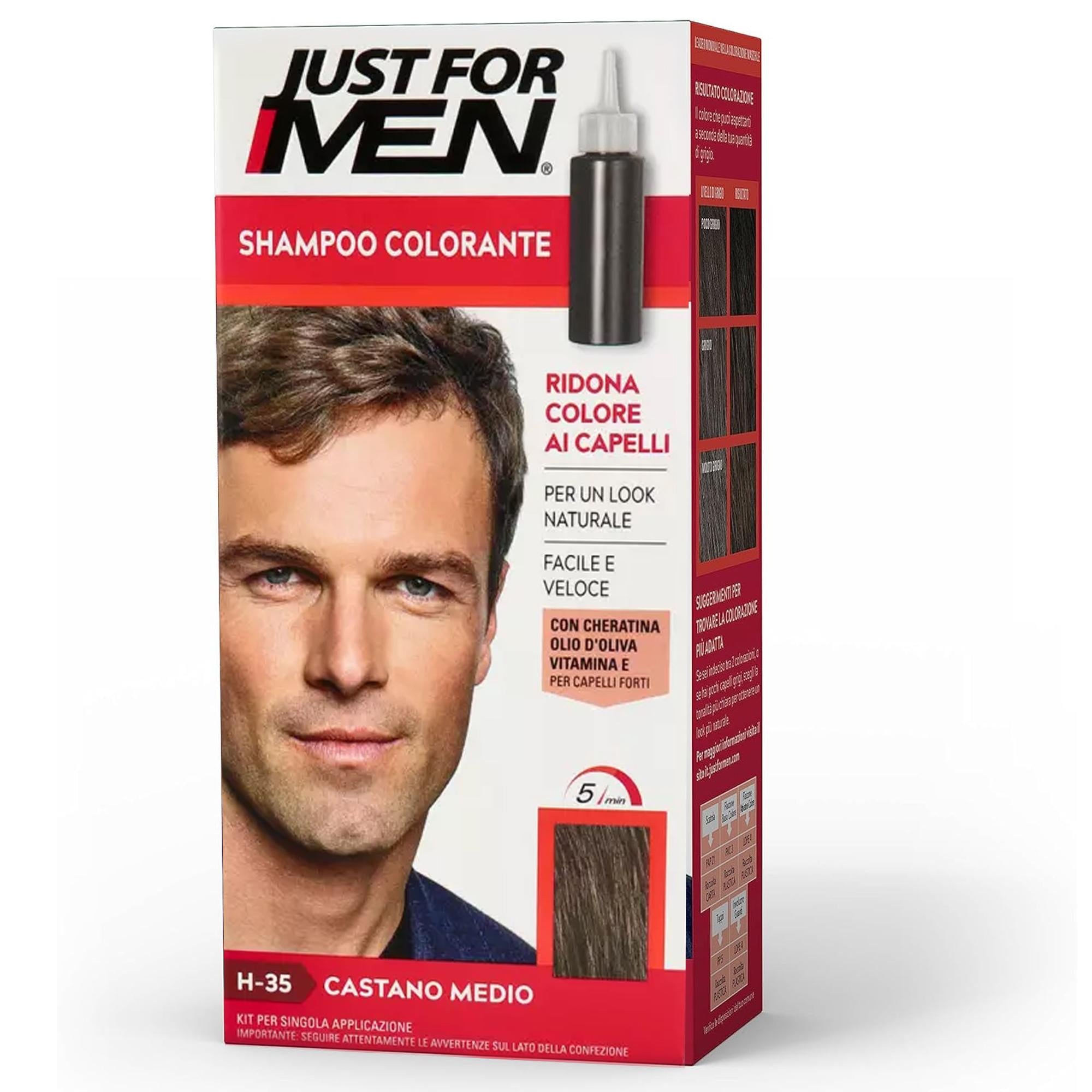 Just For Men Kit Colorante in Gel per Uomo - H35