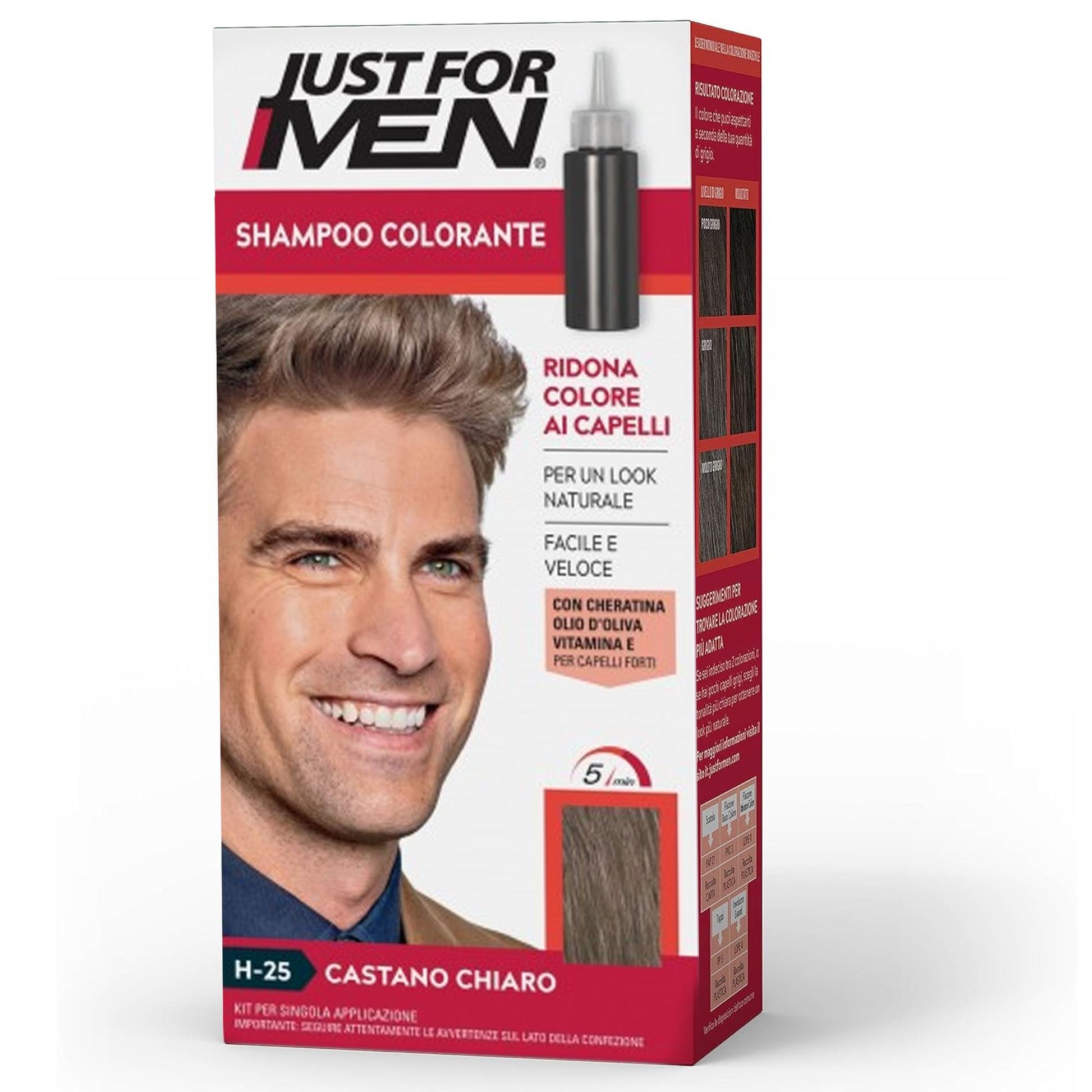 Just For Men Kit Colorante in Gel per Uomo - H25