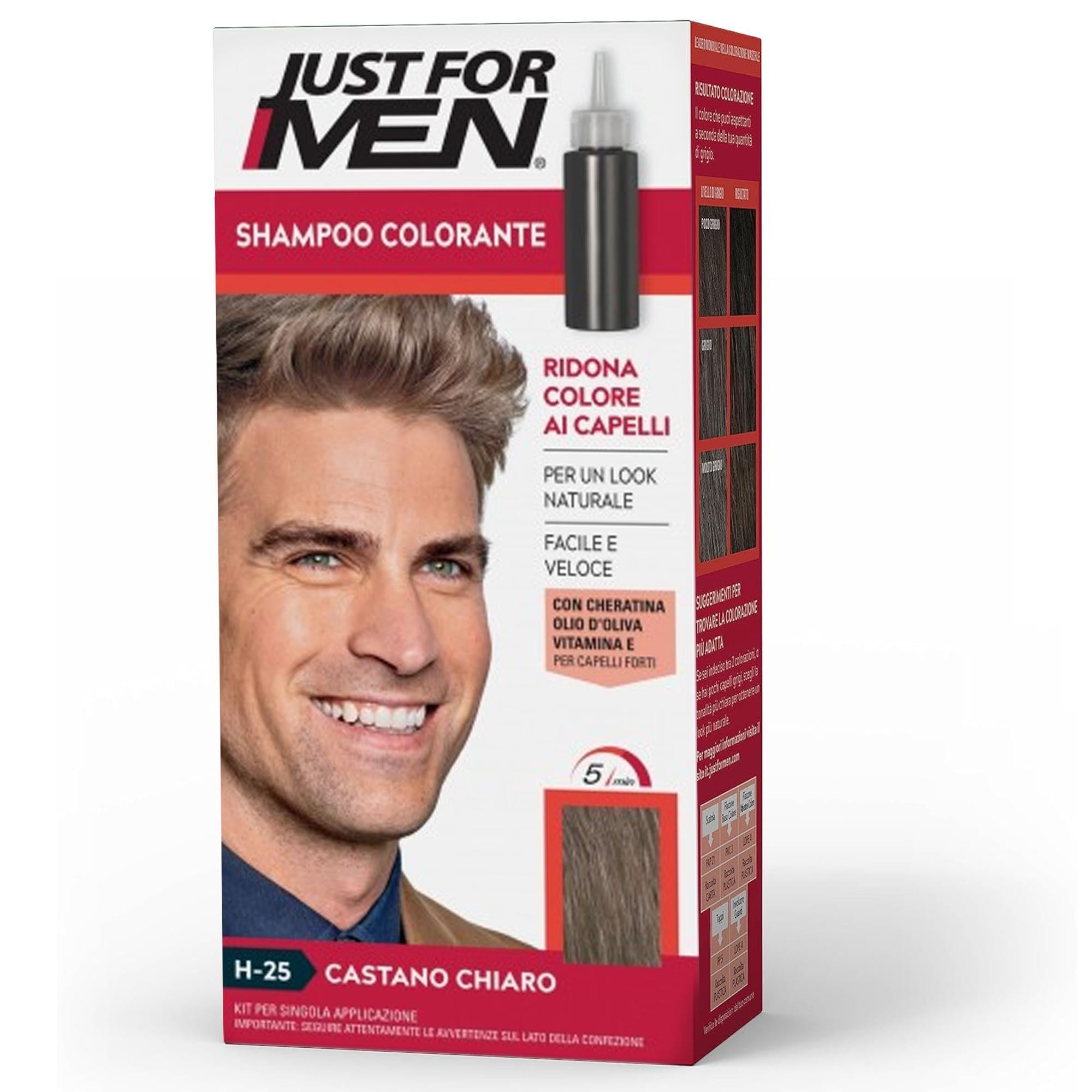 Just For Men Kit Colorante in Gel per Uomo - H25