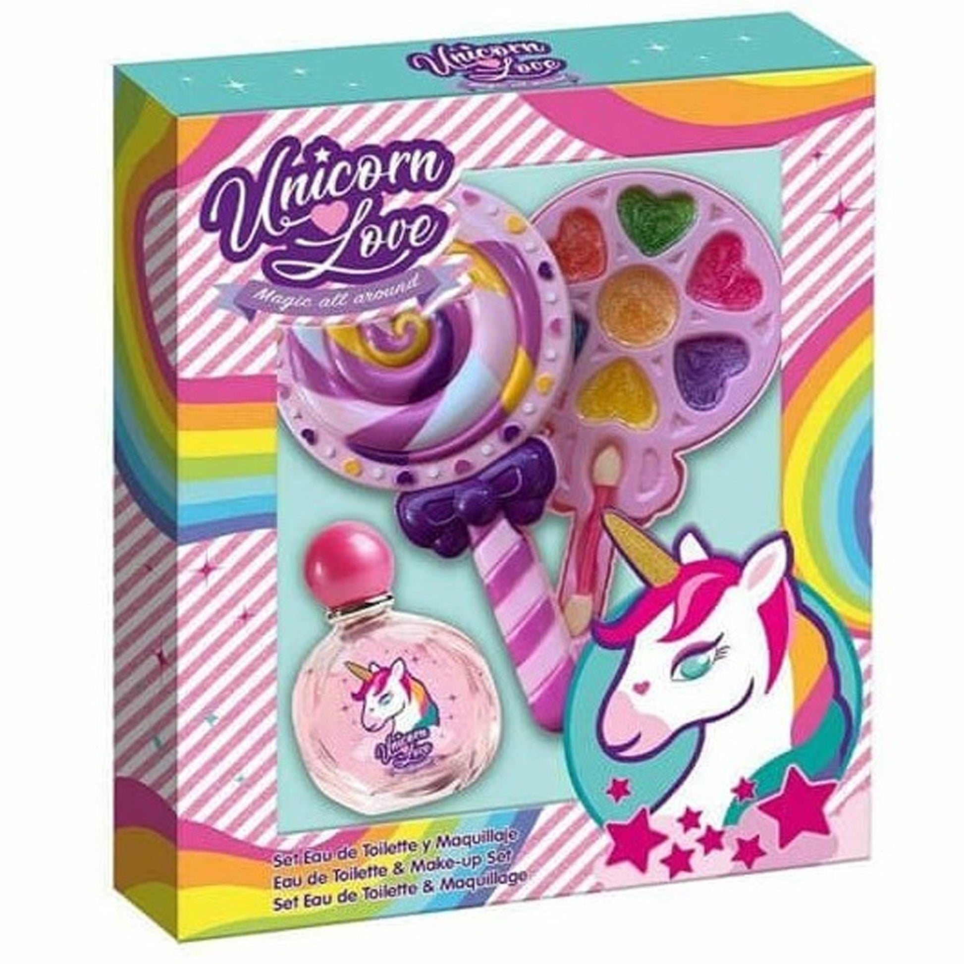 Unicorn Love Cofanetto con Profumo EDT e Trucchi Viso