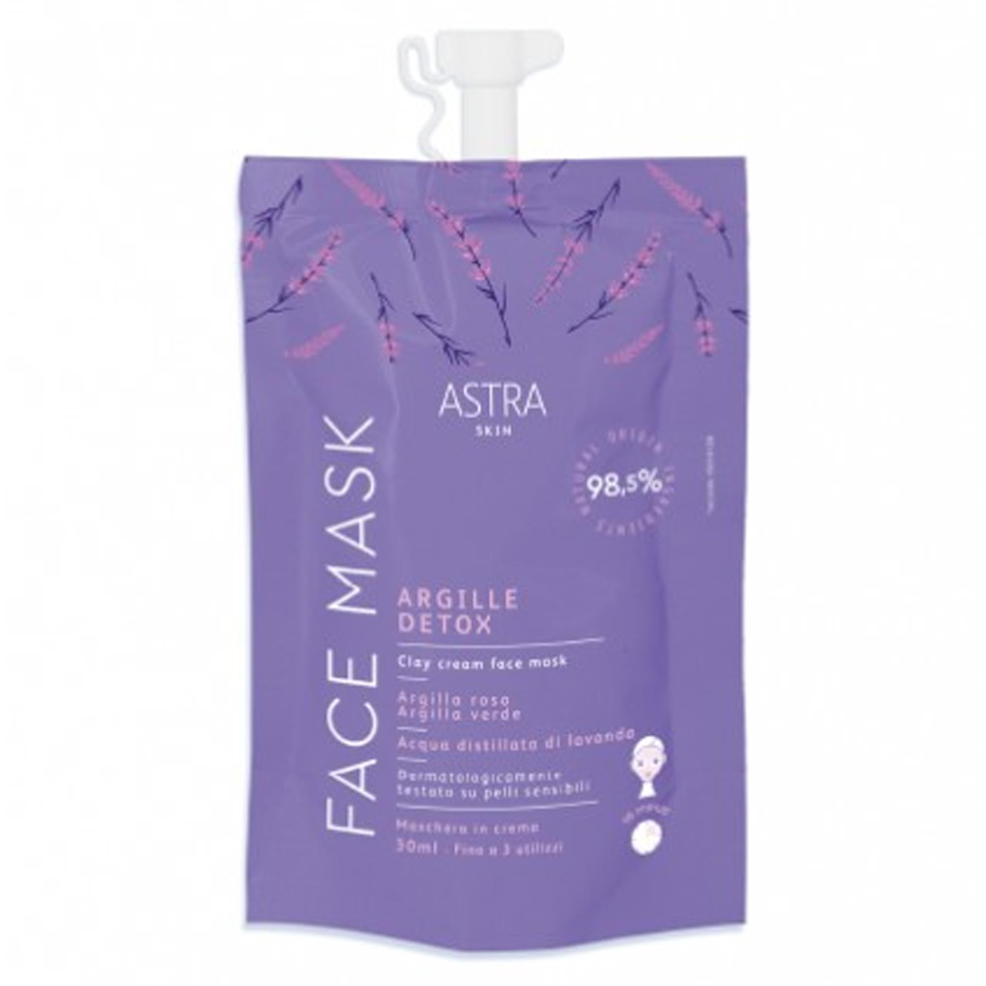 Astra Skin Maschera Viso Argilla Detox - 30ml