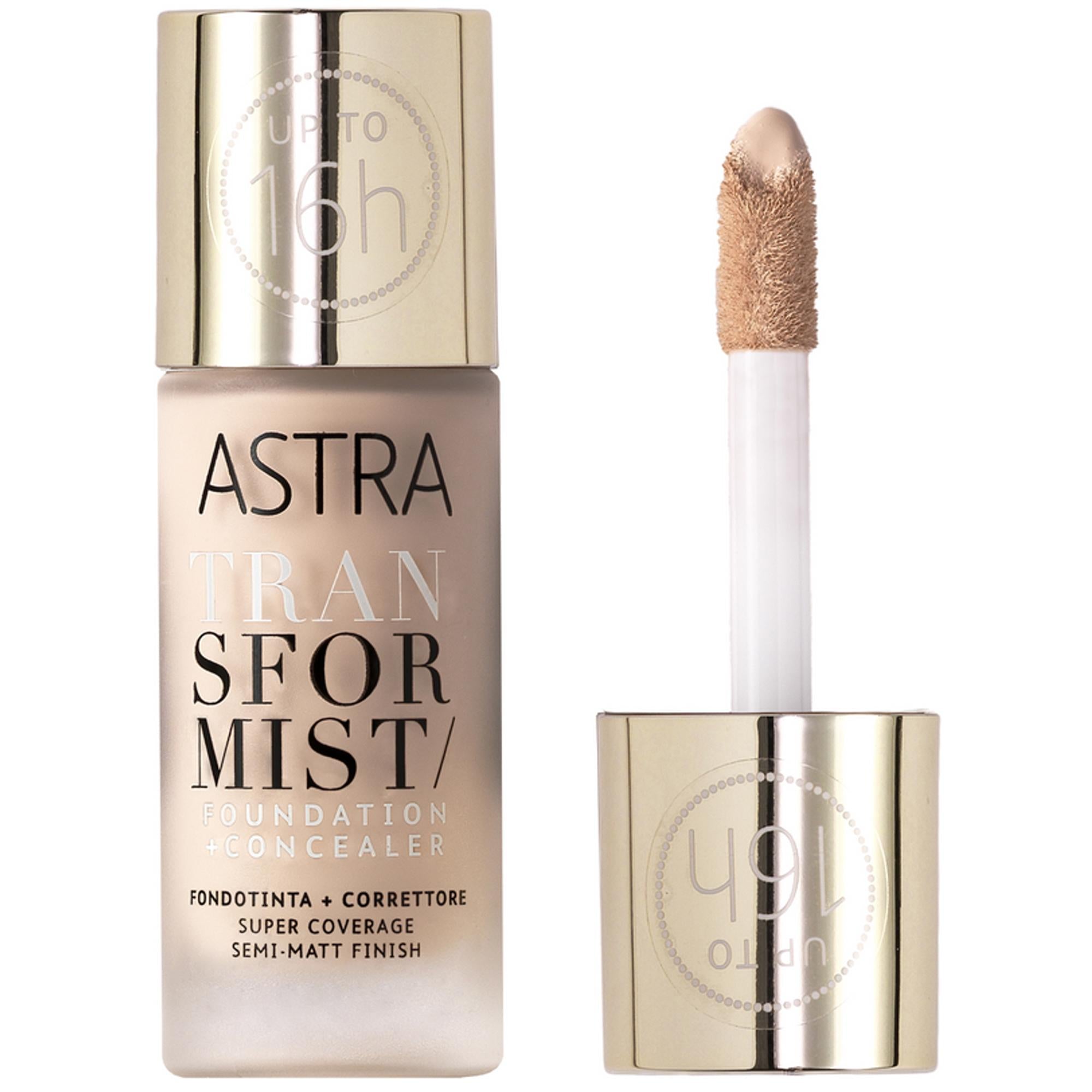 Astra Makeup Transformist Fondotinta e Correttore 18ml - 01C