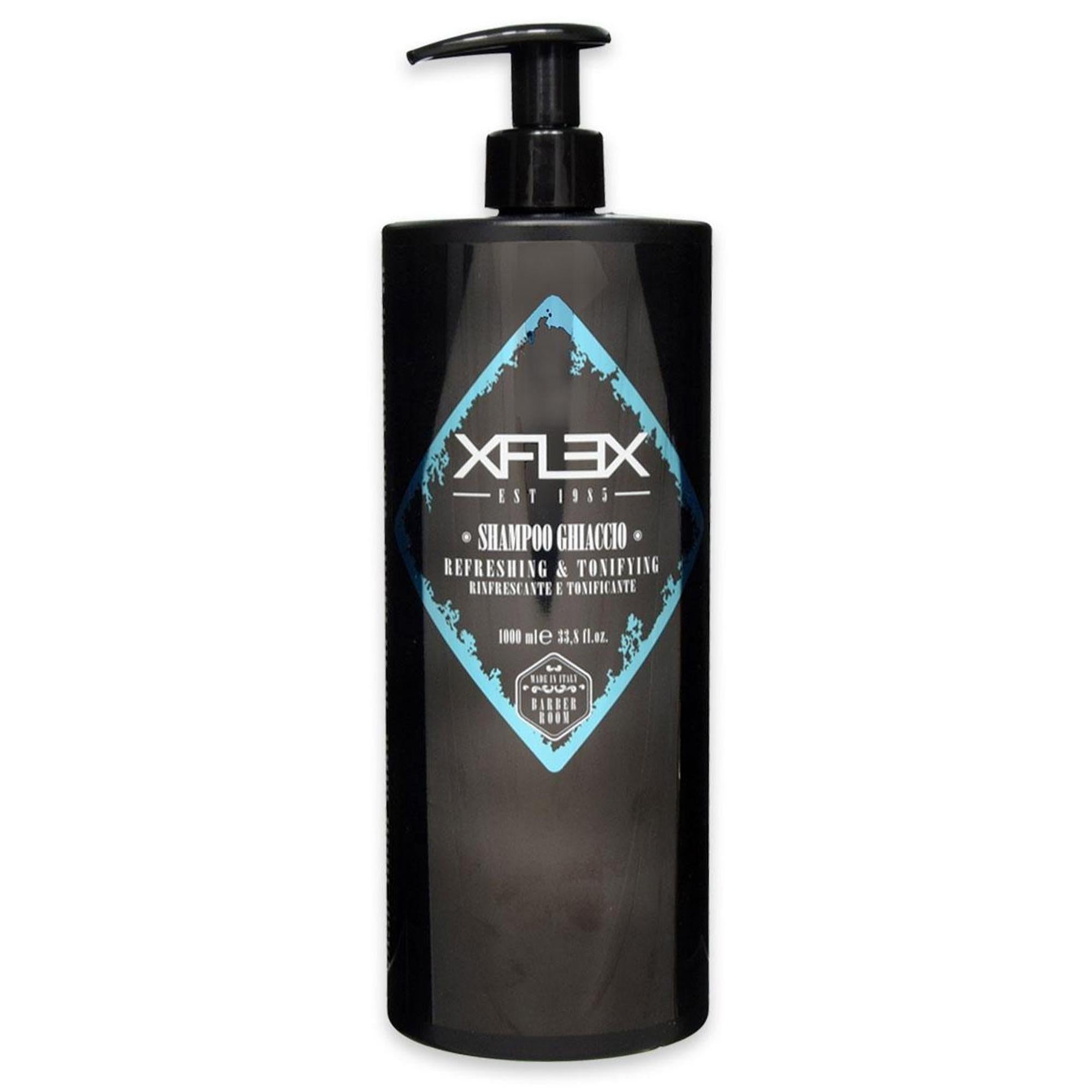 Xflex Shampoo Ghiaccio Rinfrescante Tonificante - 1000ml