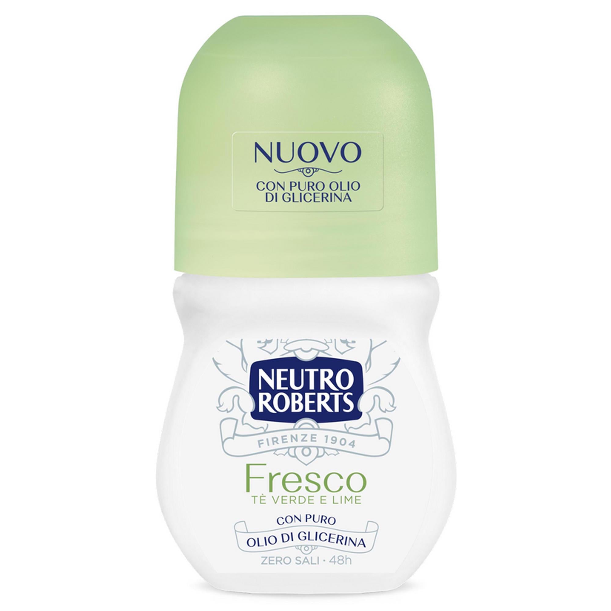 Neutro Roberts Dodorante Roll-On 50ml - Fresco Te Verde