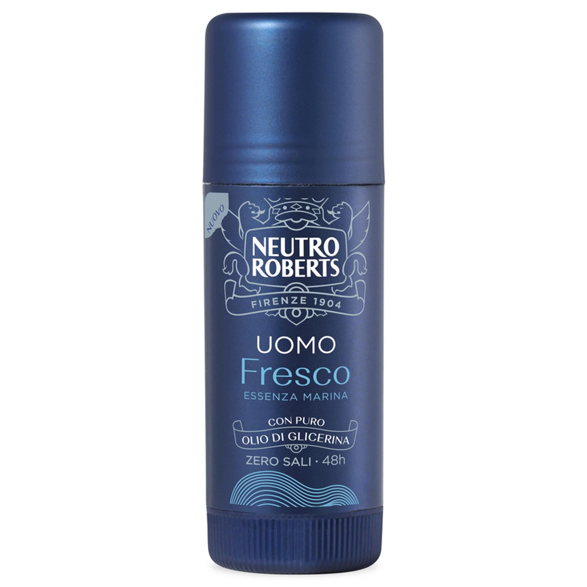 Neutro Roberts Deodorante Stick Uomo 40gr - Fresco Essenza Marina