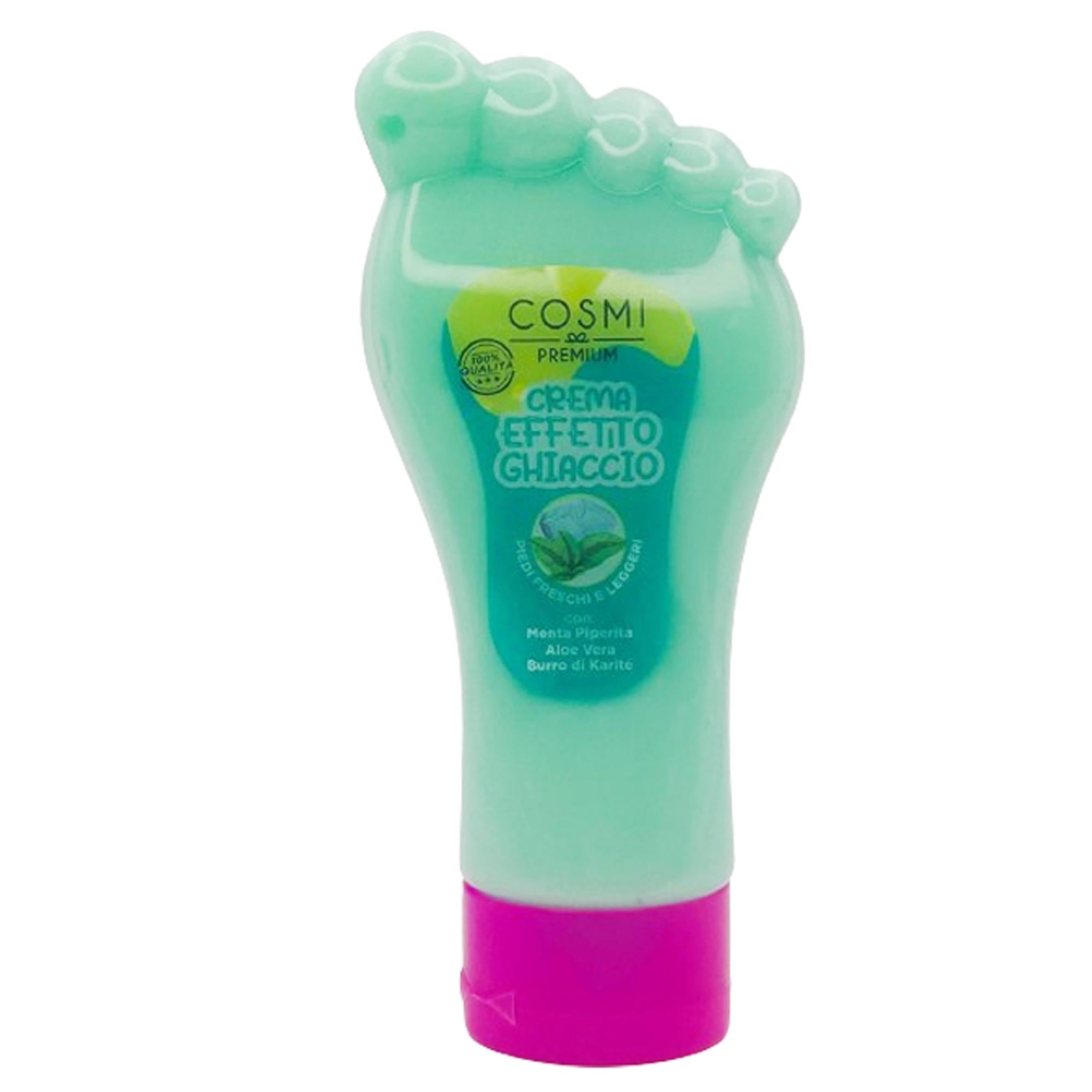 Cosmi Crema Piedi Effetto Ghiaccio 180ml - Menta Piperita