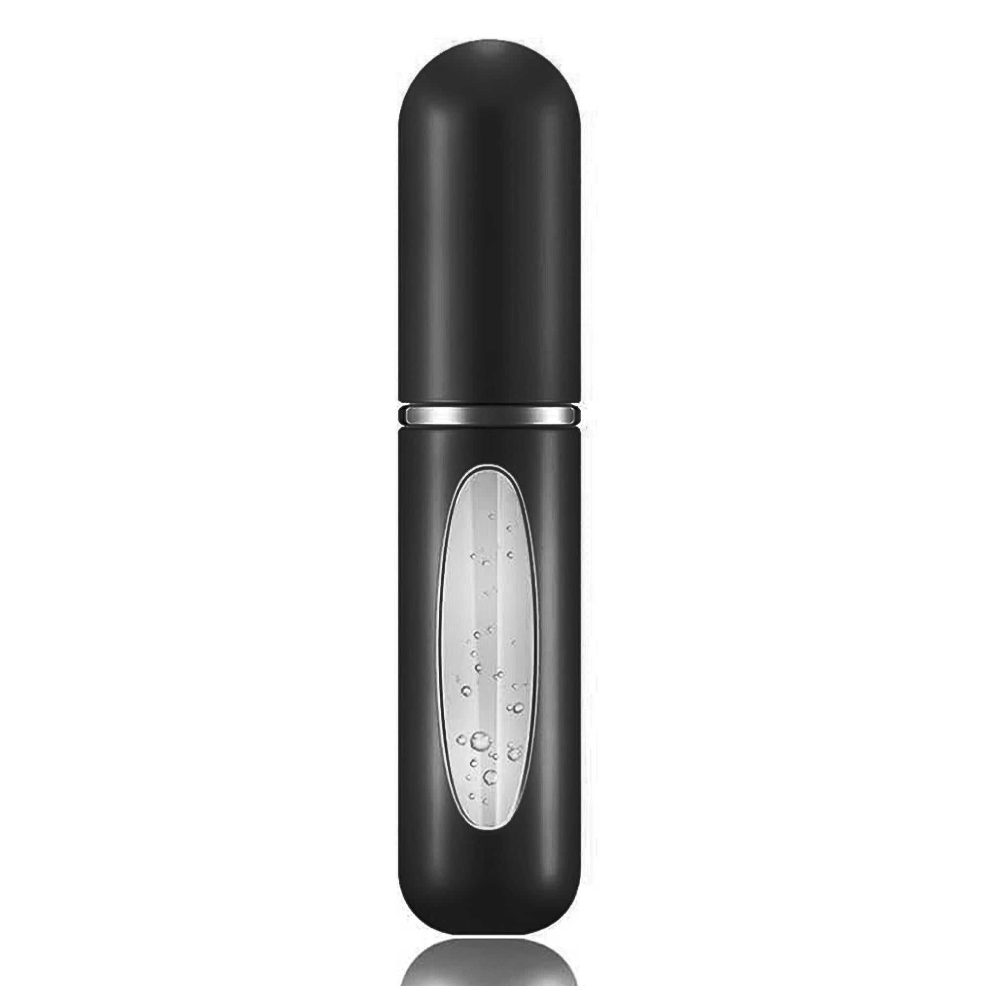 Cosmi Flacone Tascabile Ricaricabile per Profumo - Nero