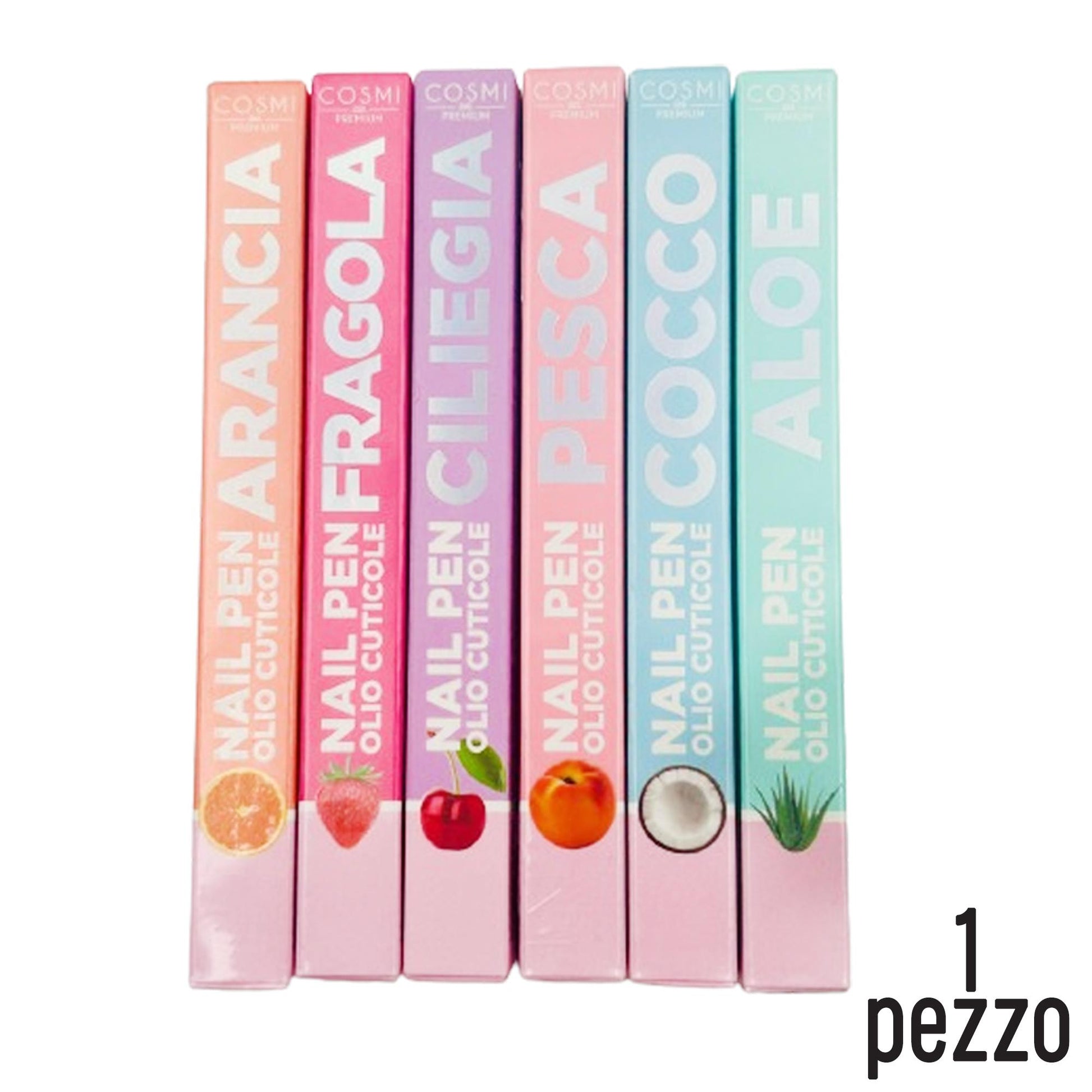 Cosmi Nail Pen Olio per Cuticole - Fragranze Miste
