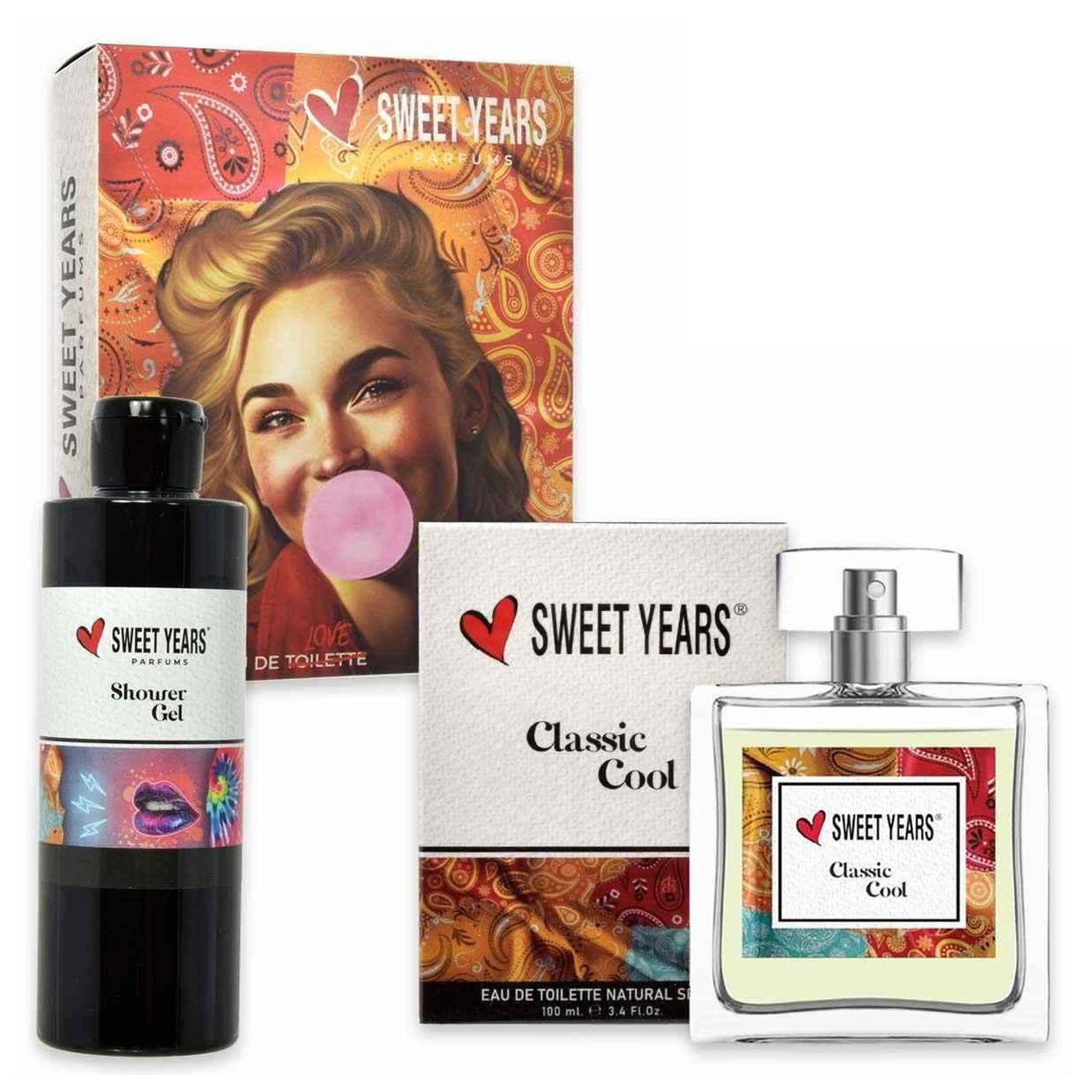 Sweet Years Cofanetto Classic Cool Donna con Profumo EDT e Shower Gel