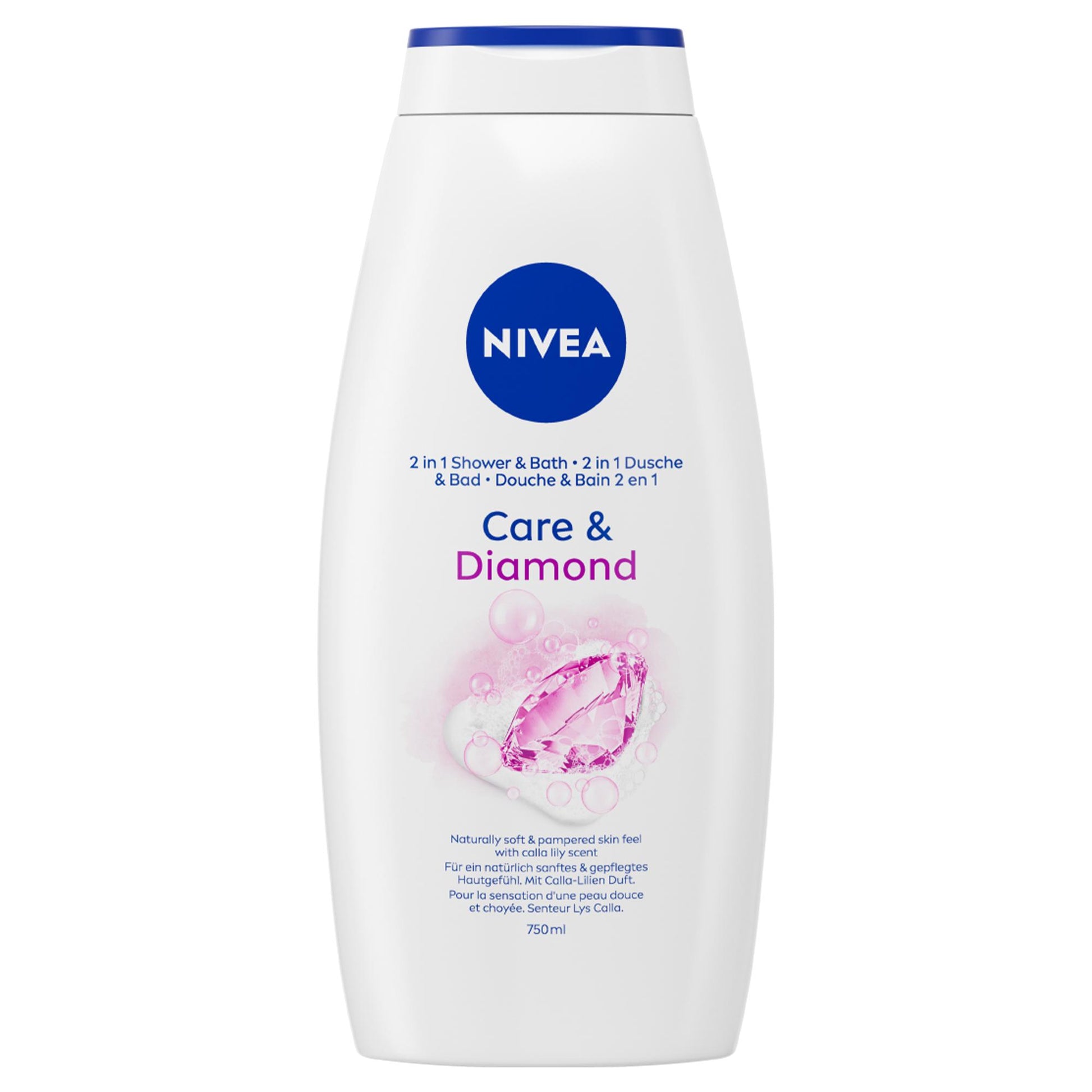 Nivea Bagno Doccia Care e Diamond - 750ml