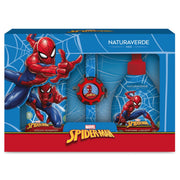 Spiderman Cofanetto con Sapone Shower Gel e Proiettore da Polso