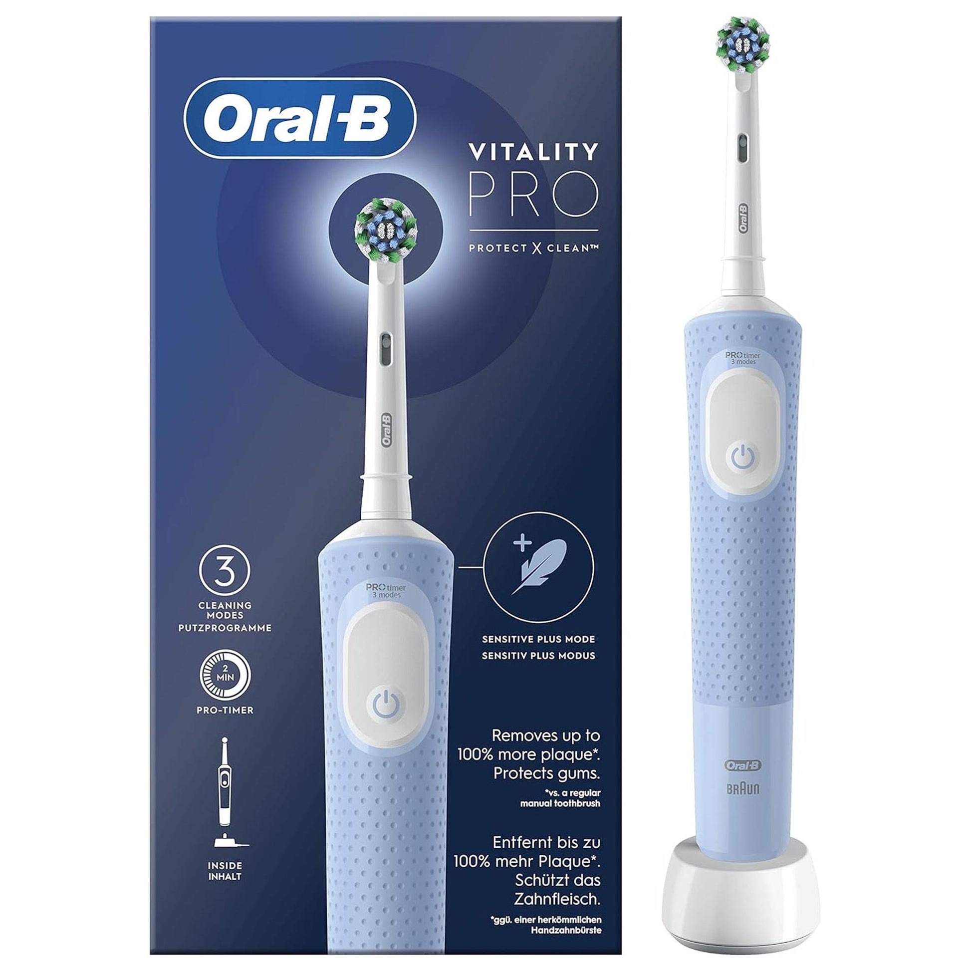 Oral-B Spazzolino Elettrico Vitality Pro Bianco Blu