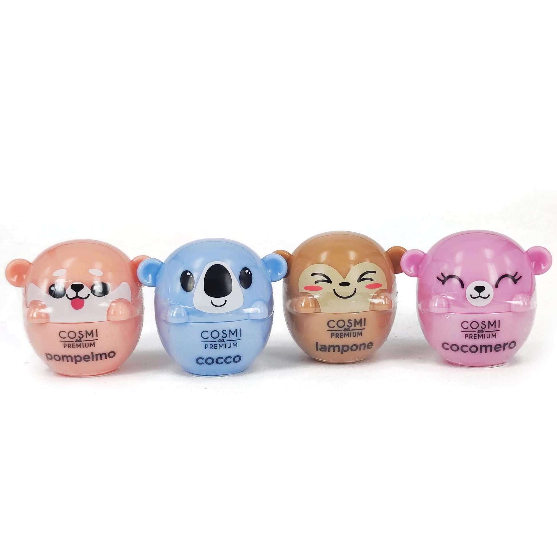 Cosmi Balsamo Labbra Animal 3D - Fragranze Miste