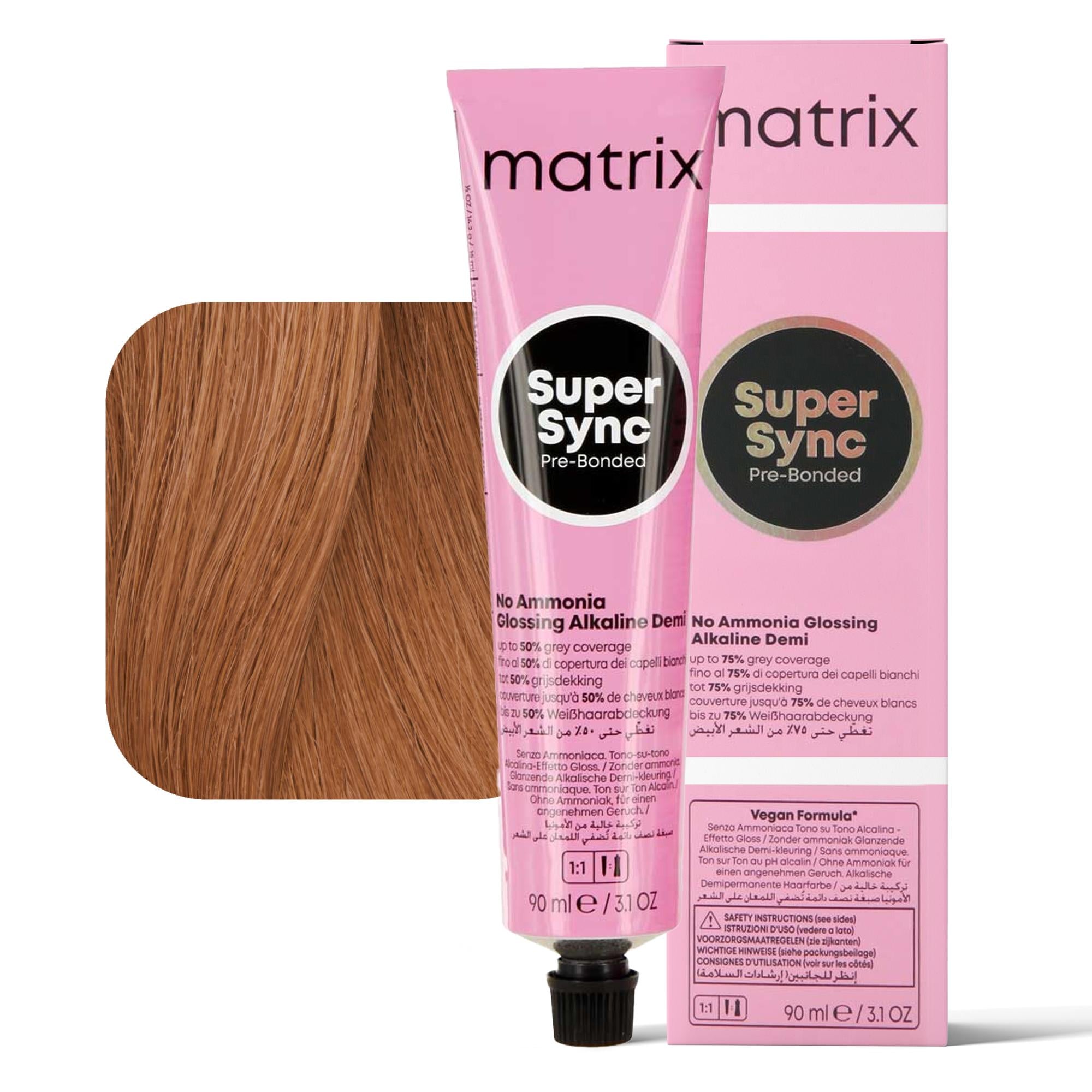 Matrix Super Sync Tono su Tono Tintura 90ml - 8BC
