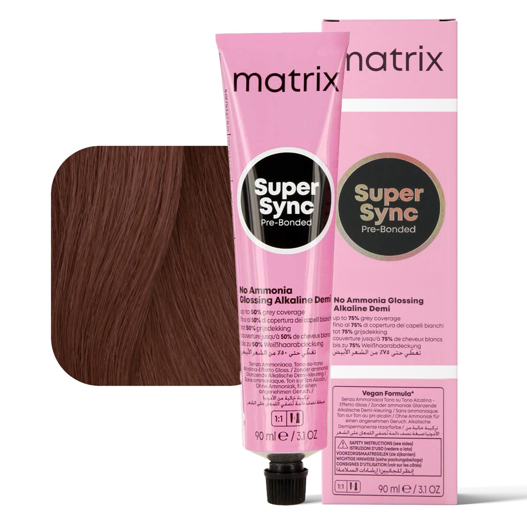 Matrix Super Sync Tono su Tono Tintura 90ml - 6M