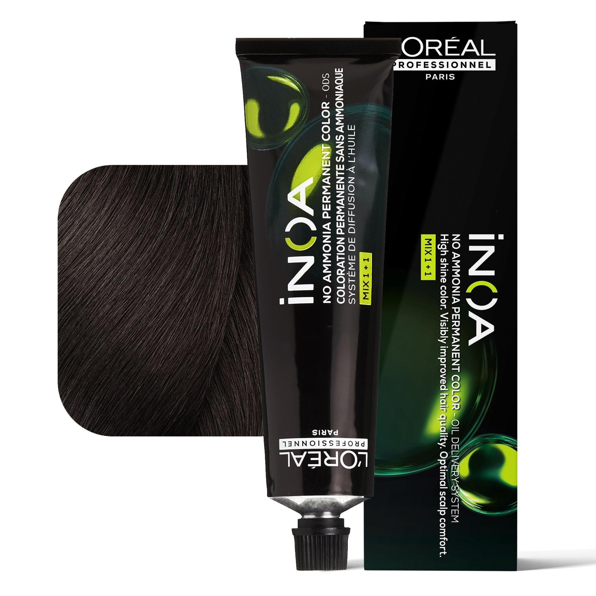 Inoa Tintura per Capelli Senza Ammoniaca - 4.35