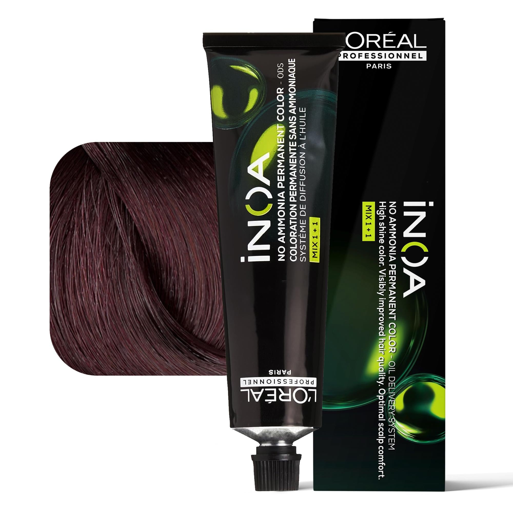 Inoa Tintura per Capelli Senza Ammoniaca - 4.56