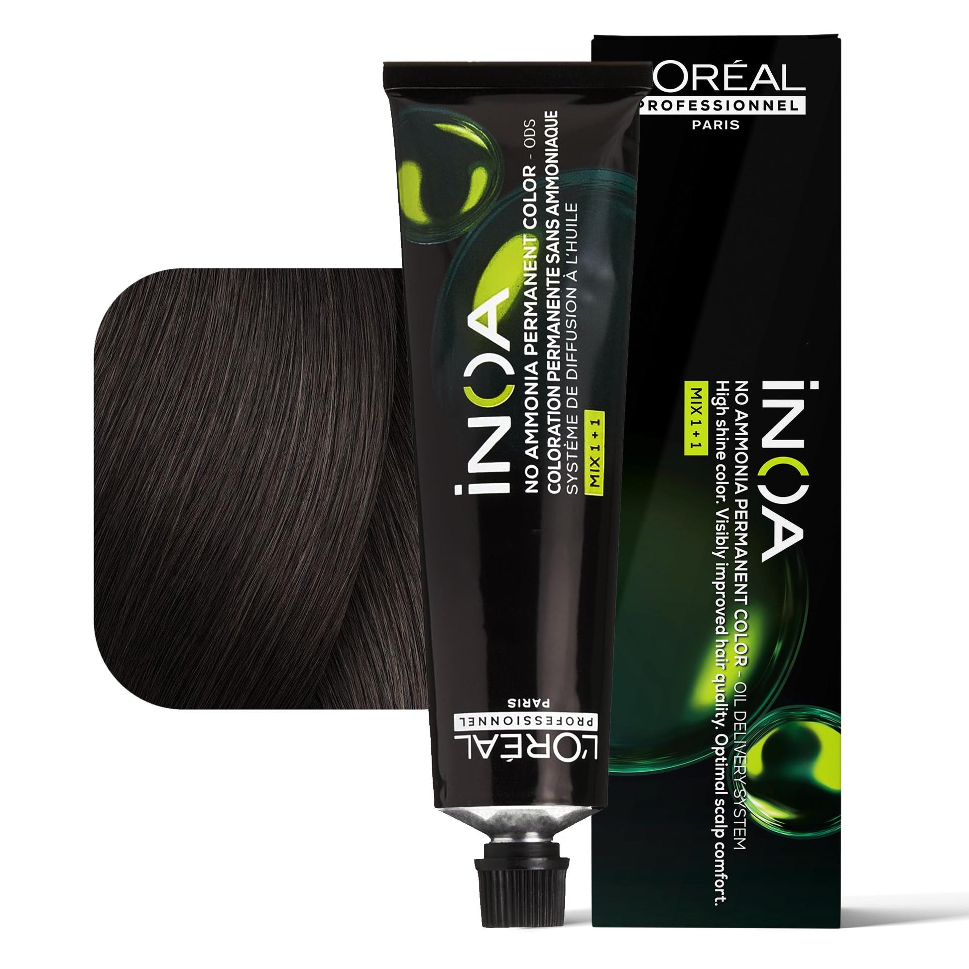 Inoa Tintura per Capelli Senza Ammoniaca - 5.18